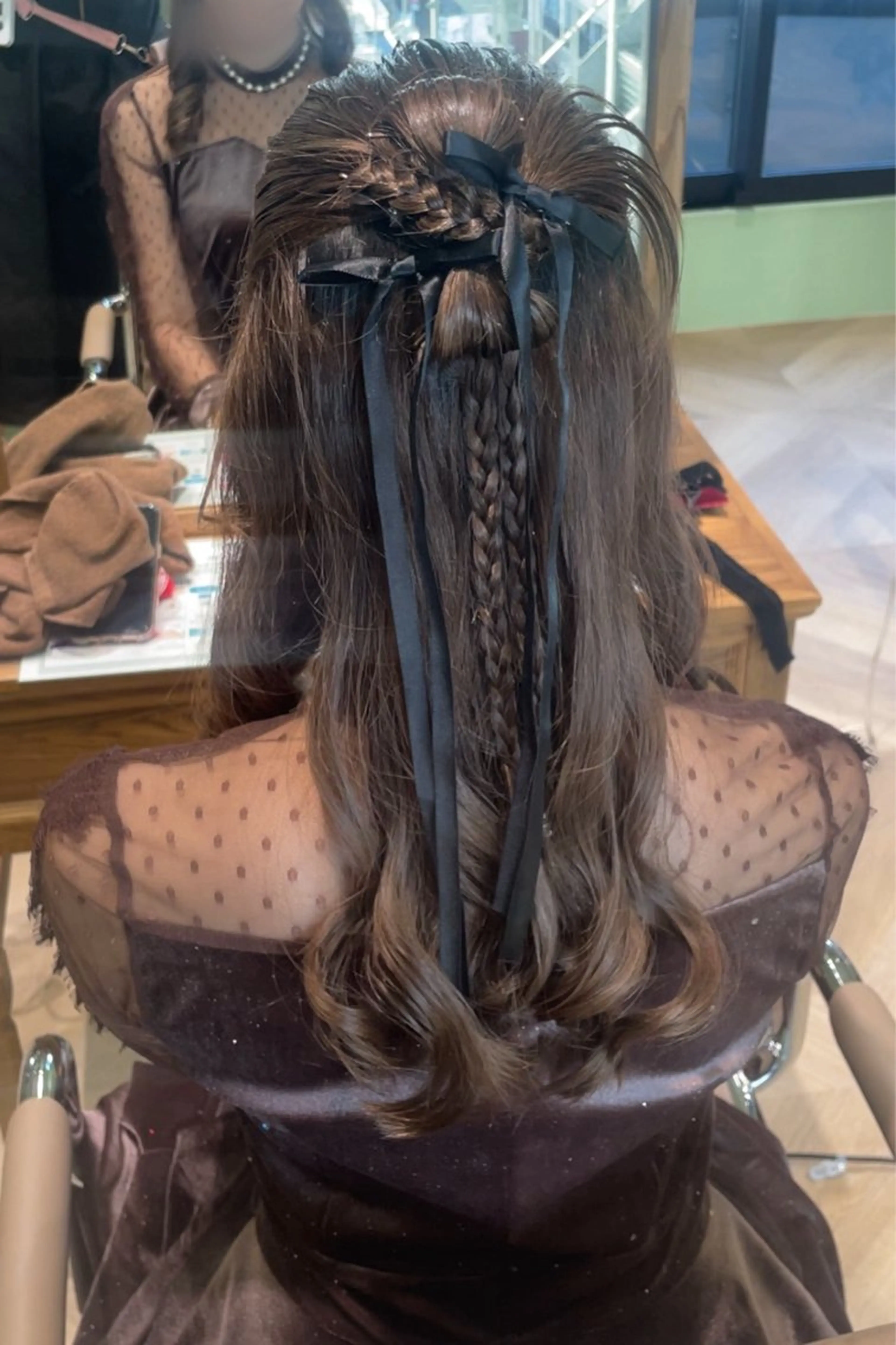 ヘアセット 暖色カラー💞🎀 ゆいのヘアスタイル