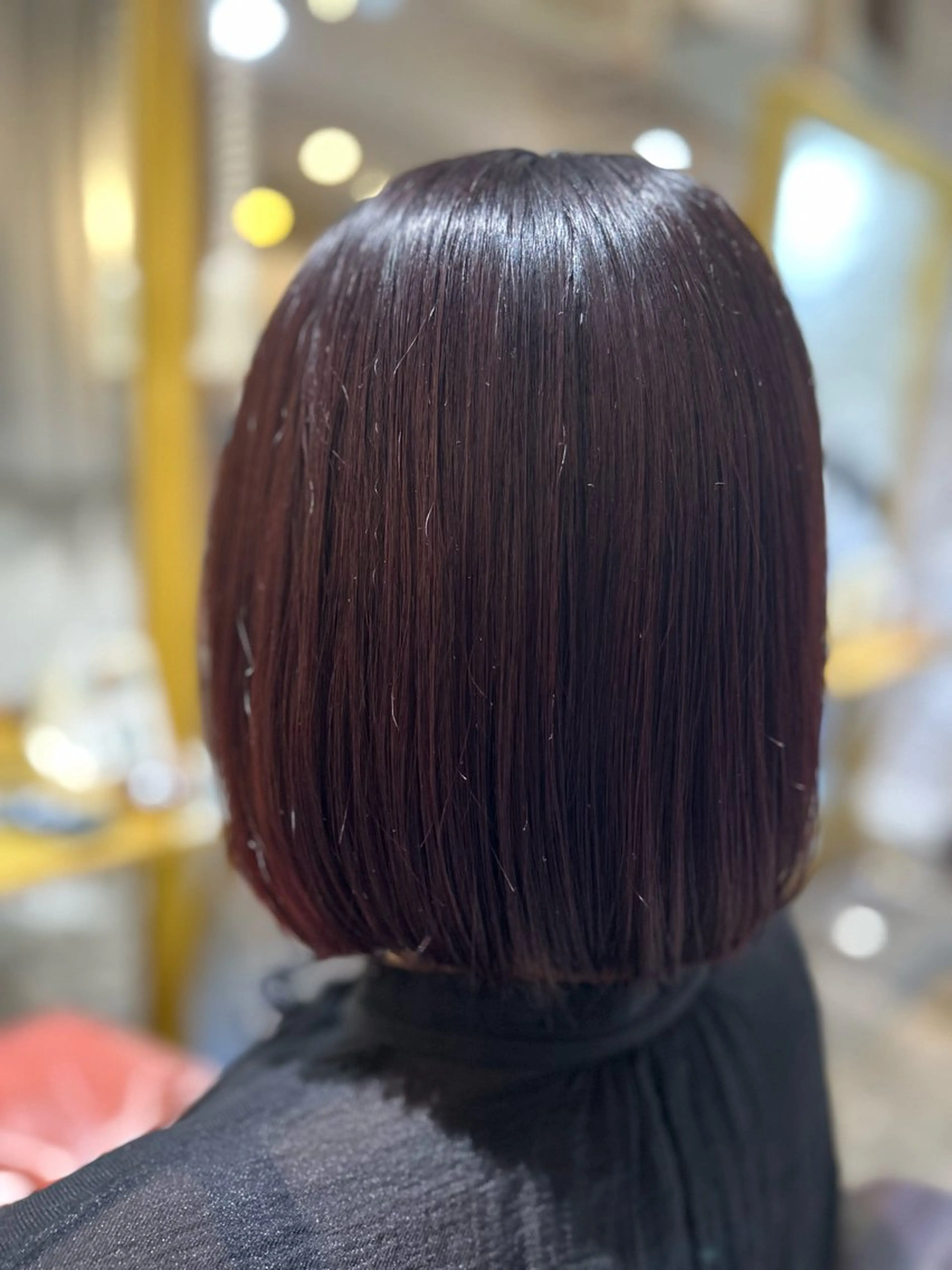 ミディアム カラー ヘアアレンジ 縮毛矯正／髪質改善 🫧mizuki🌻のヘアスタイル
