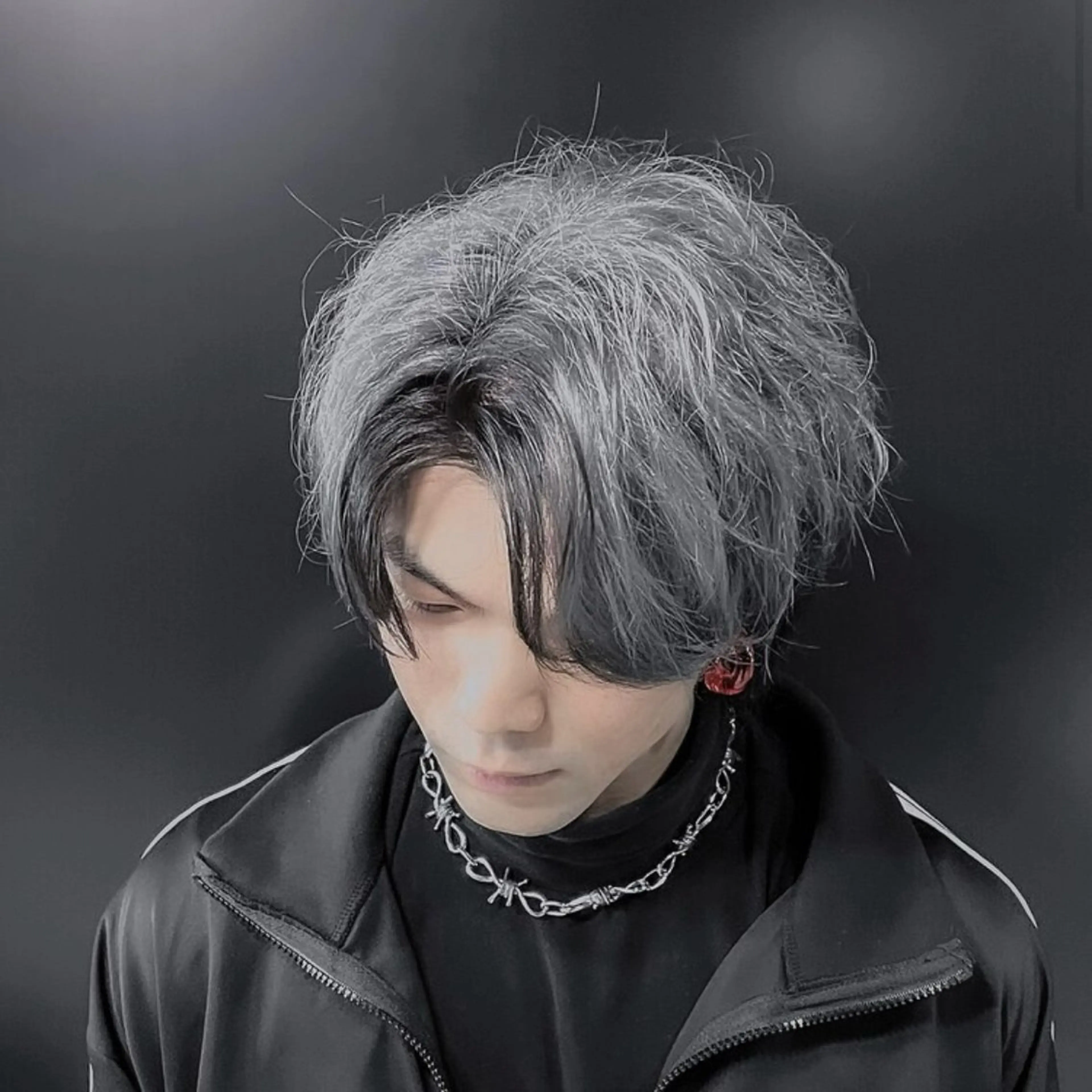 カラー メンズ ヘアカラー カラー/アメ村/河合 顕正のヘアスタイル