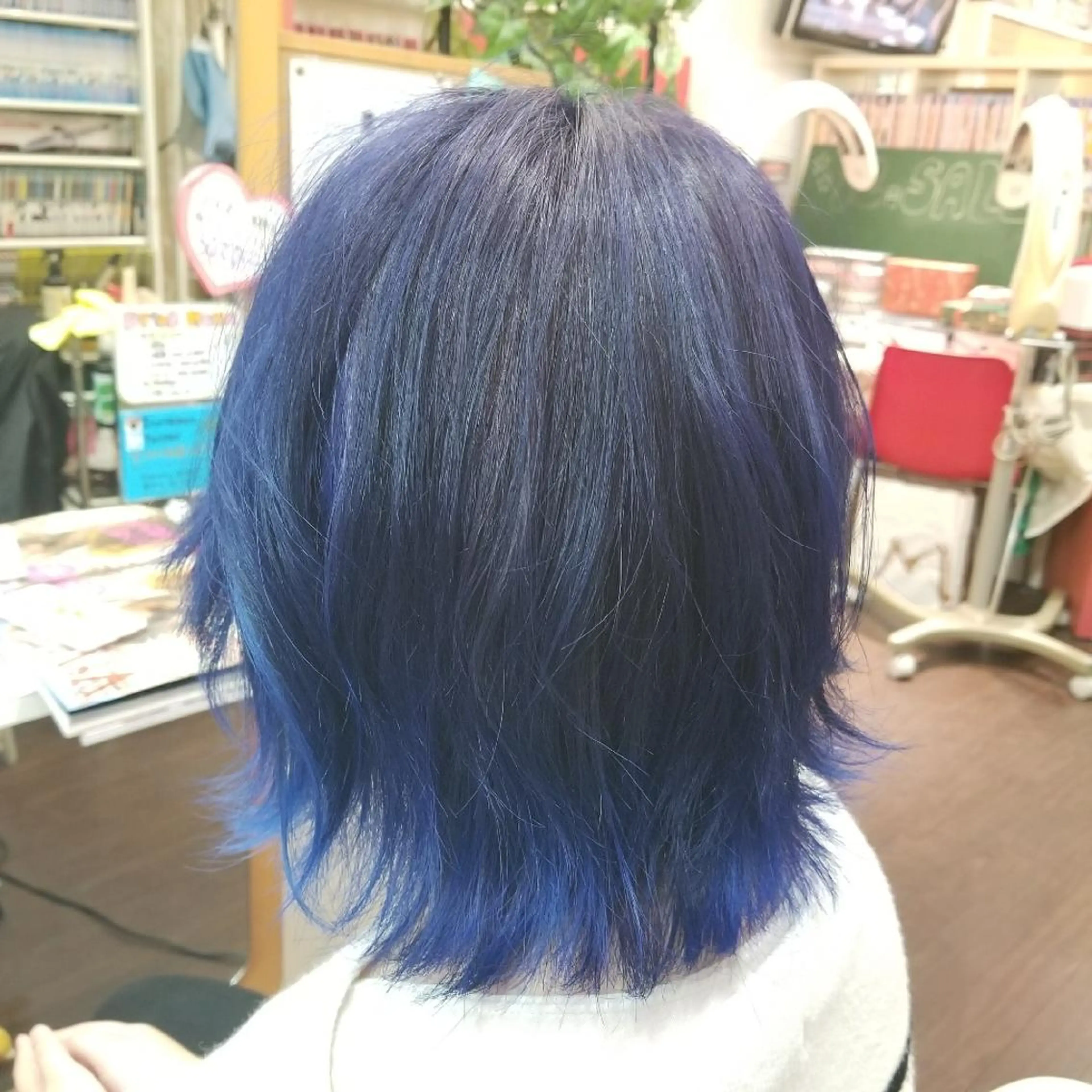 ミディアム カラー カット ヘアカラー 植田 修平/エクステ /髪質改善カラーのヘアスタイル