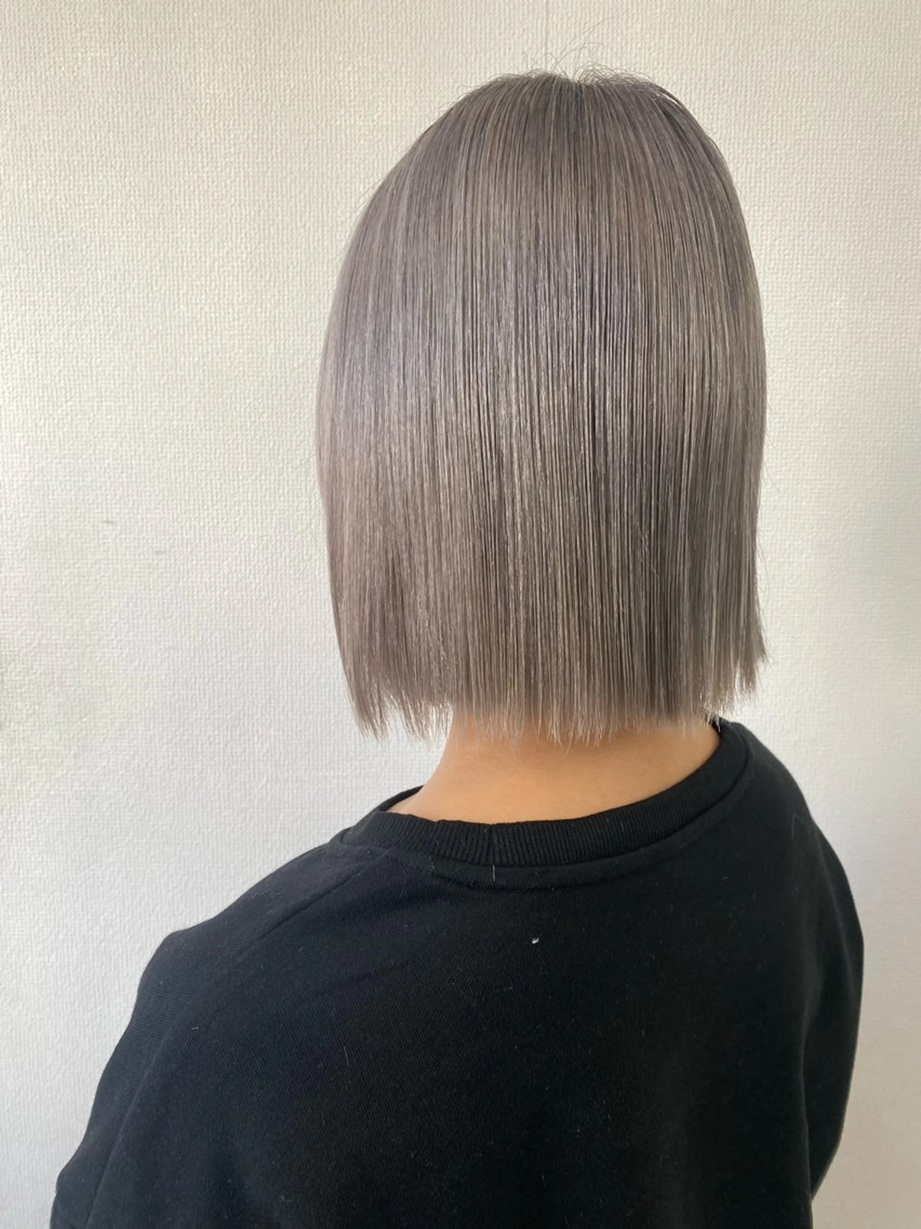 ミディアム ミルクティーカラー 🌈店長クボのヘアスタイル