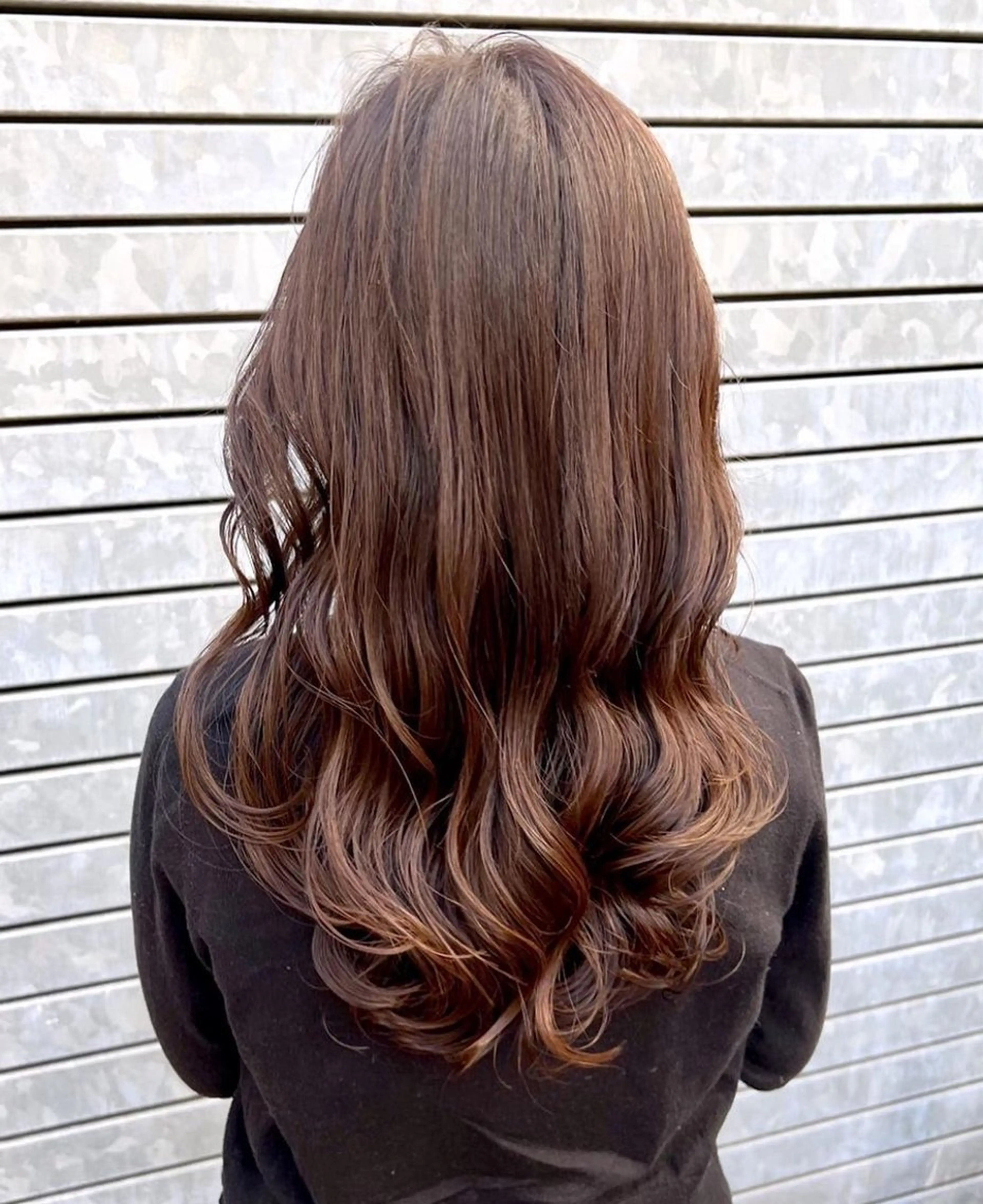 セミロング 40代からの髪悩み 専門美髪アドバイザーのヘアスタイル