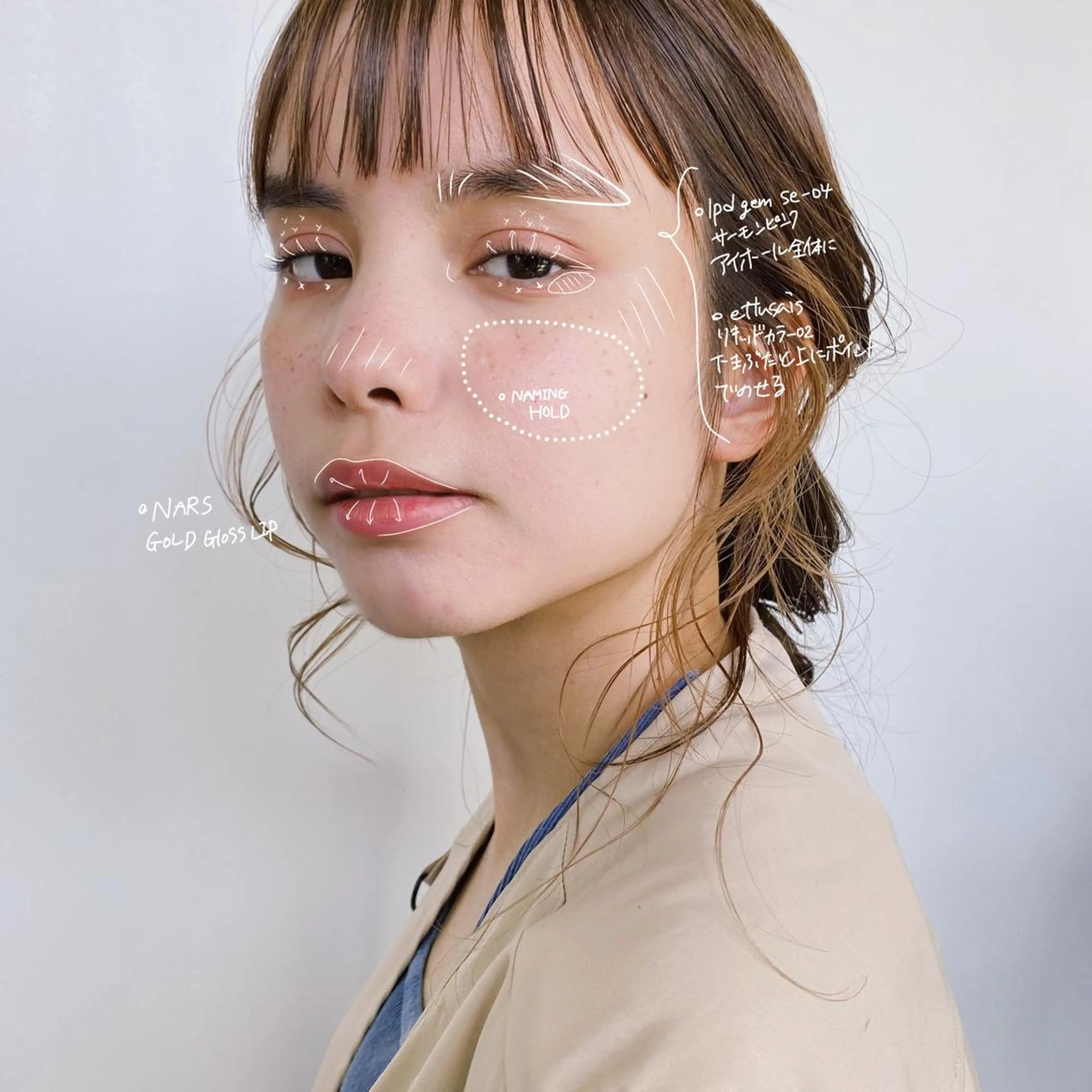 ミディアム カラー パーマ ヘアアレンジ メンズ キッズ ネイル マツエク・マツパ その他 モリモト サナのヘアスタイル