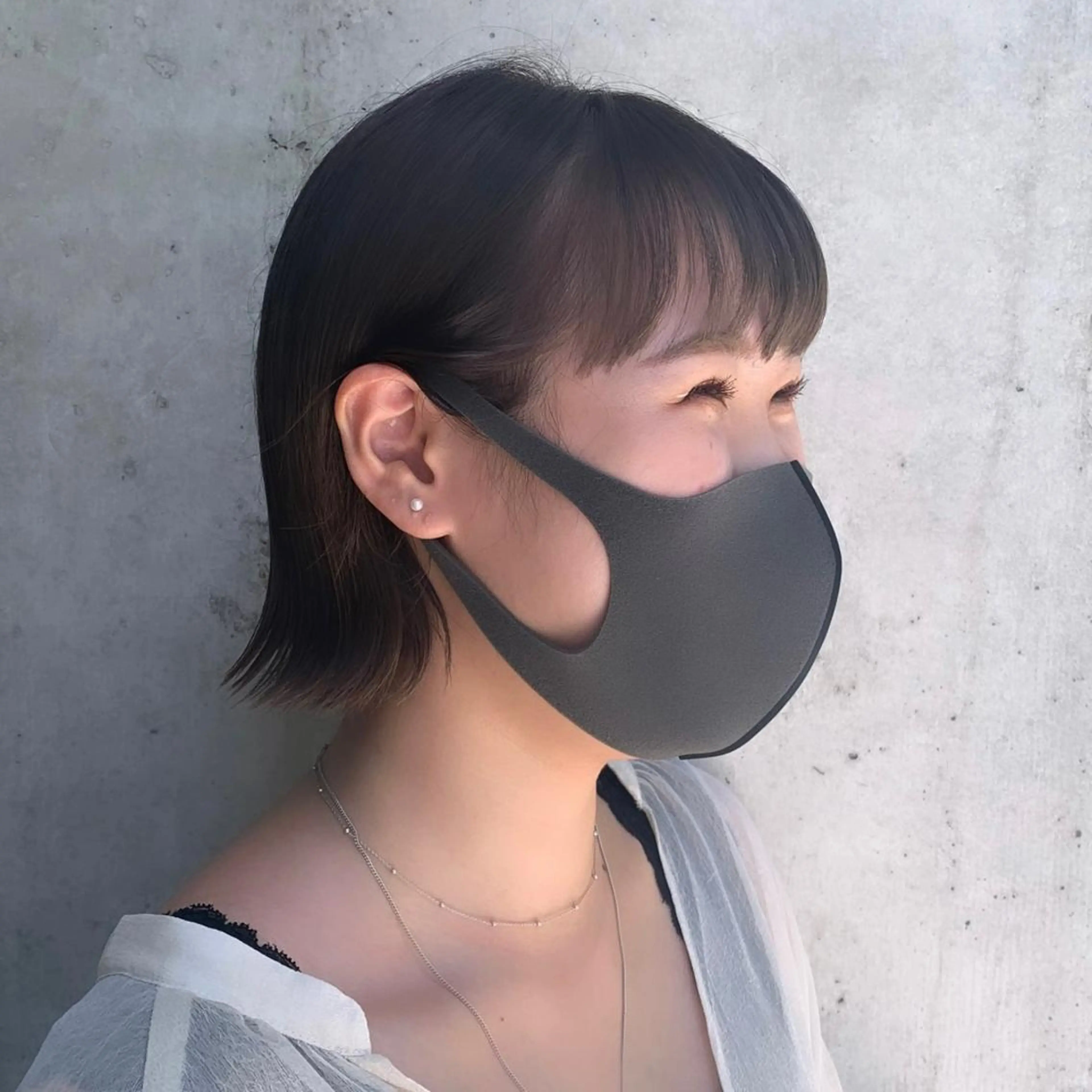 ショート カラー 濱本 新奈 / 髪質改善パーマのヘアスタイル