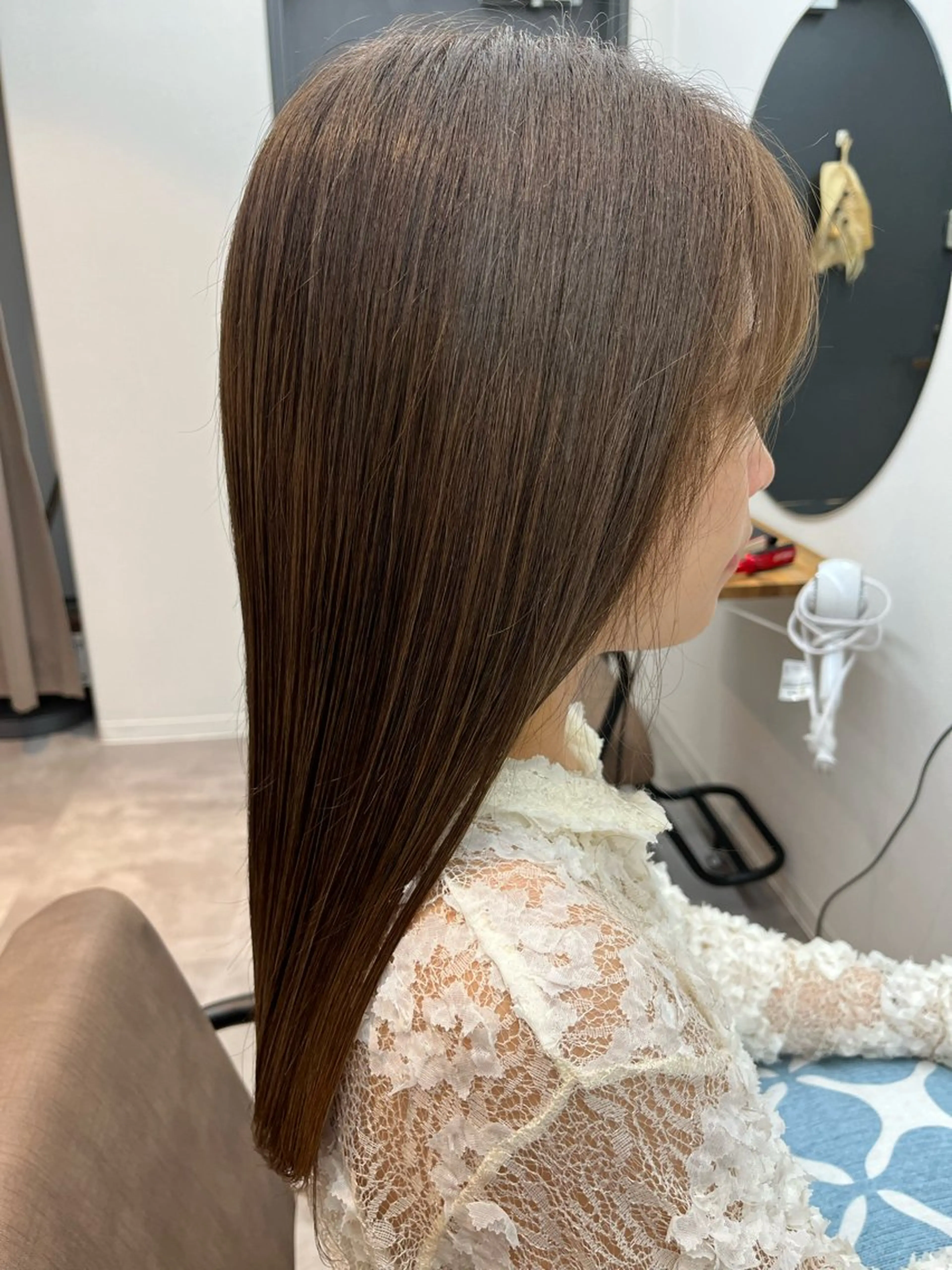 ケアカラー＋トリートメントの写真