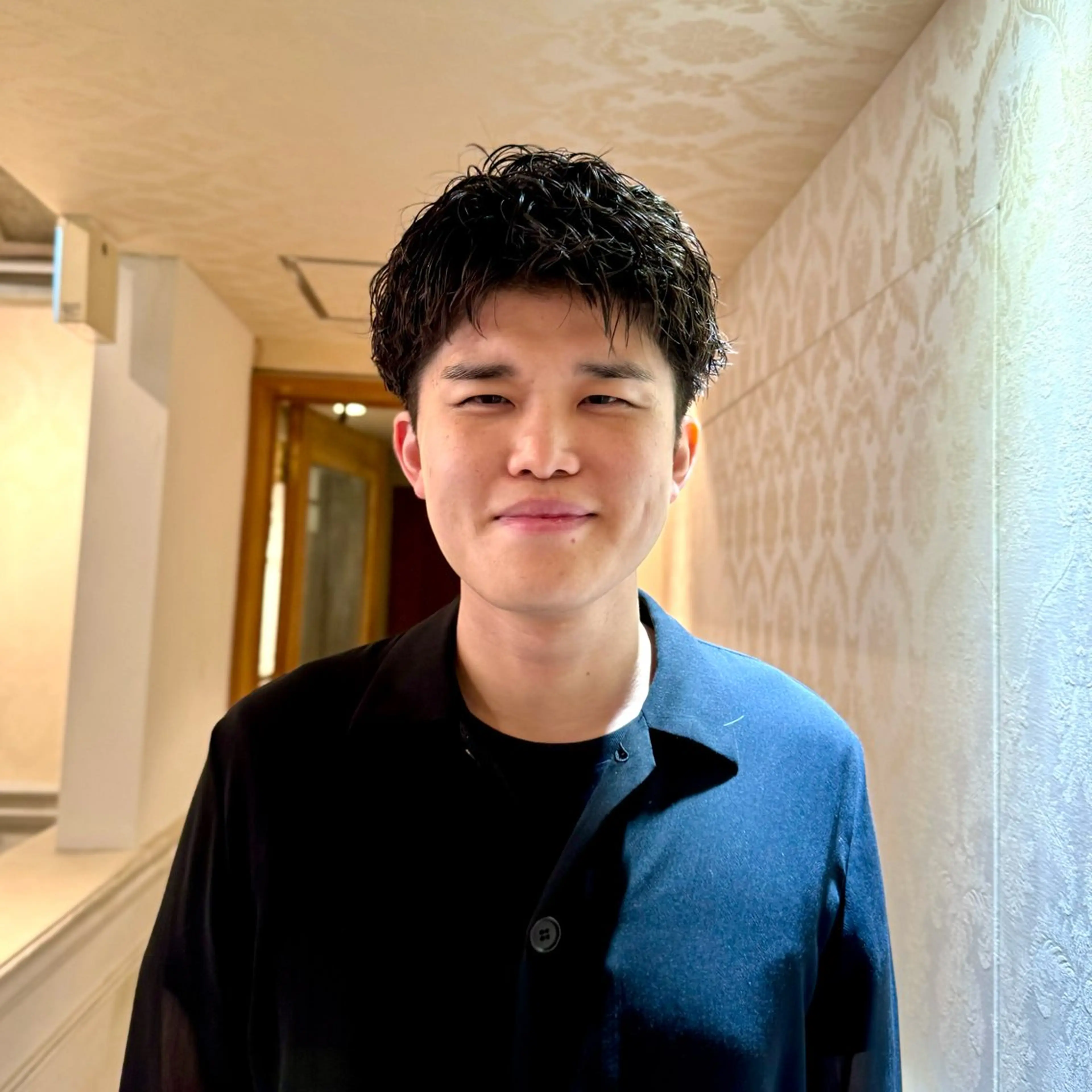 メンズ メンズパーマ スパイキーショート 大人パーマ 丸山のヘアスタイル