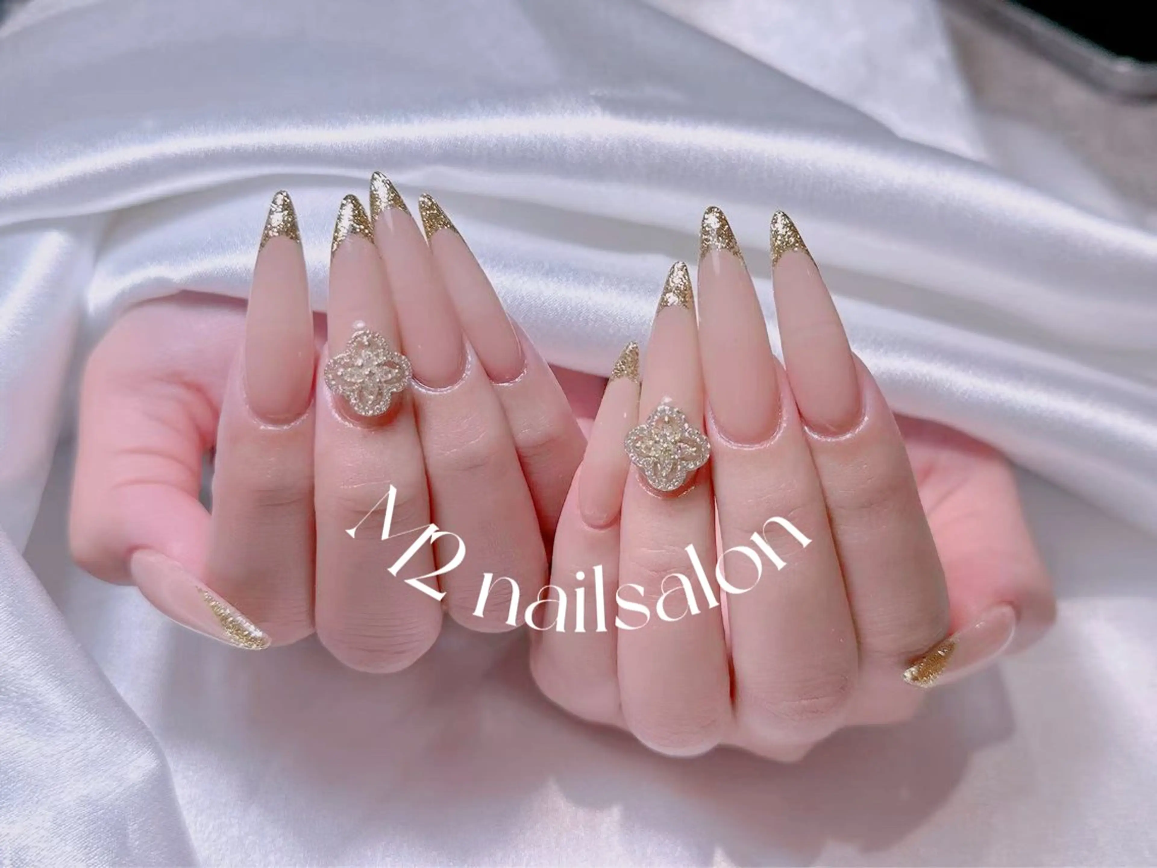 ネイル ハンドネイル 長さだし専門店 M2　rikaのネイルデザイン