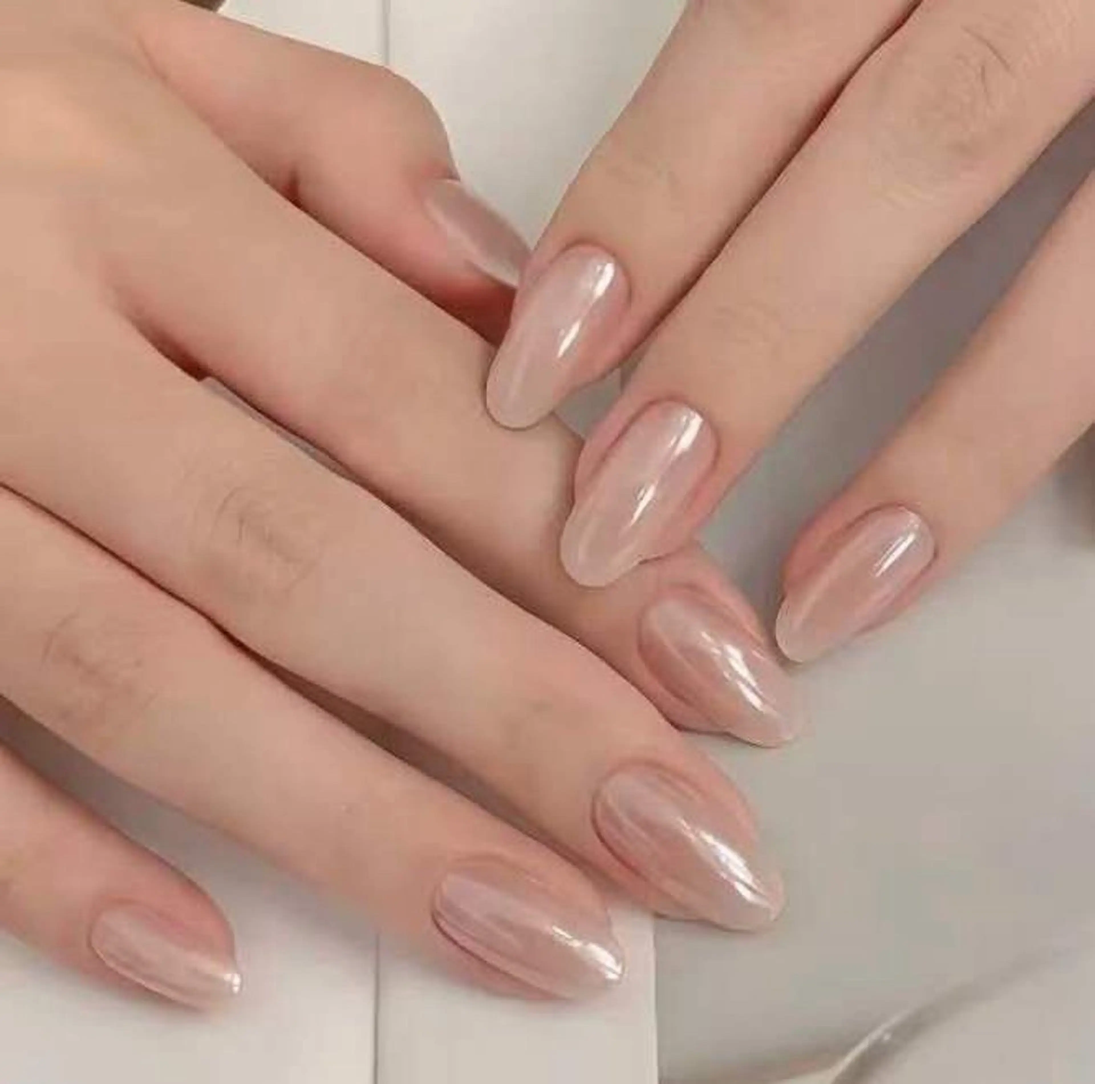 ネイル オーロラネイル フラワーネイル フットネイル フレンチネイル ジェルネイル ハンドネイル BabyYouMi nailのネイルデザイン