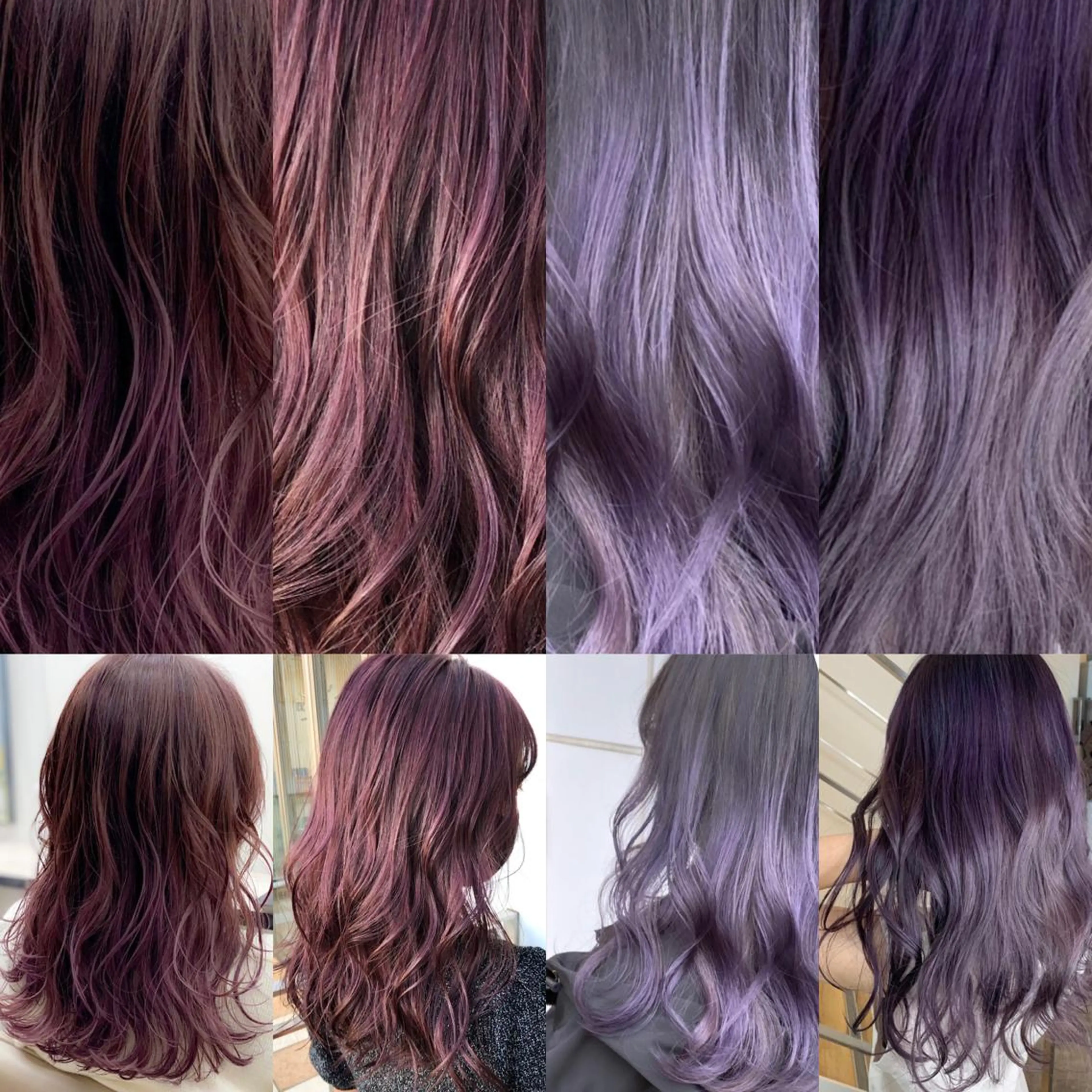 ロング カラー アディクシーカラー インナーカラー クオルシアカラー ヨシンモリ ロング ⭐️N° blao 名古屋栄【髪質改善】のヘアスタイル