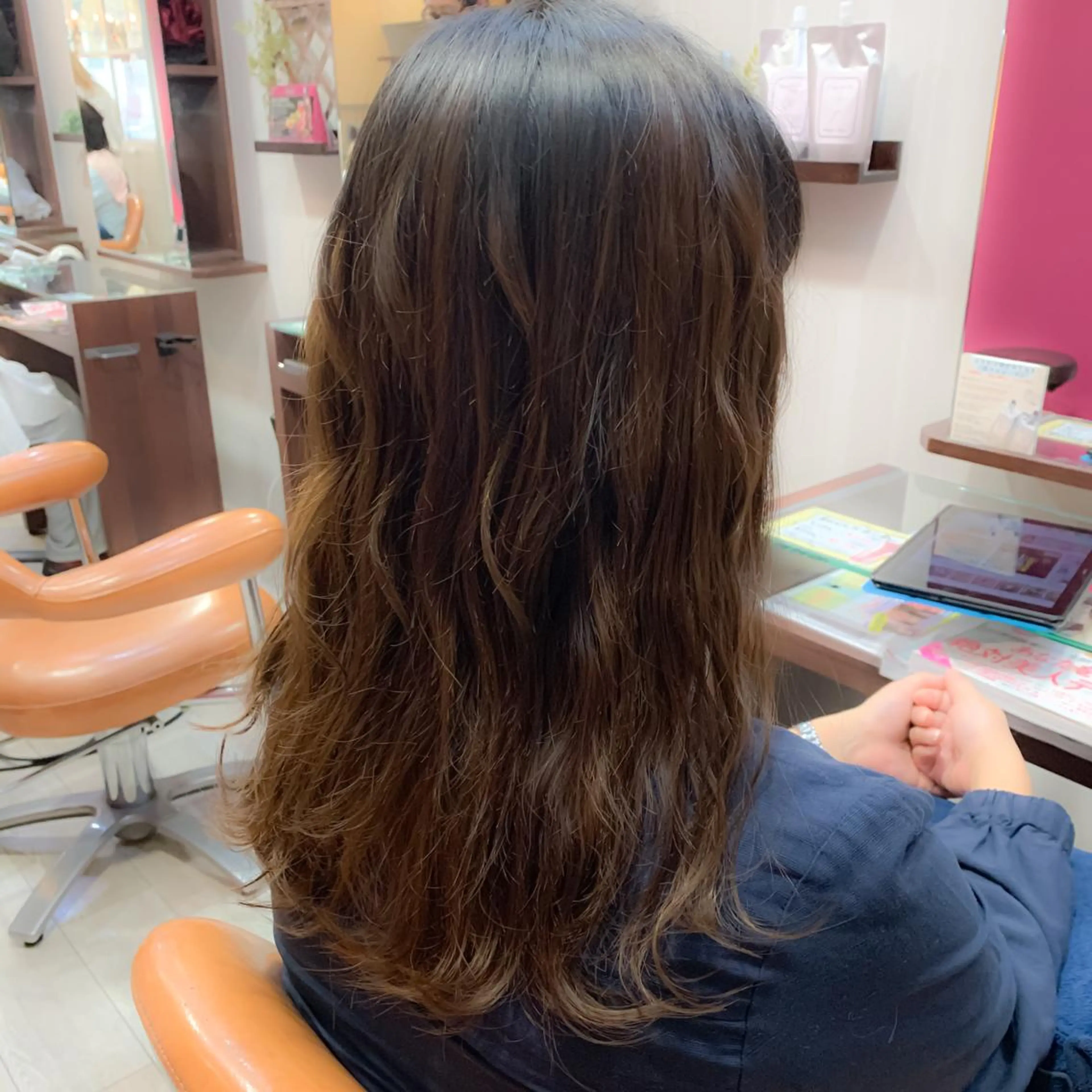 ロング 中川 湖稀のヘアスタイル
