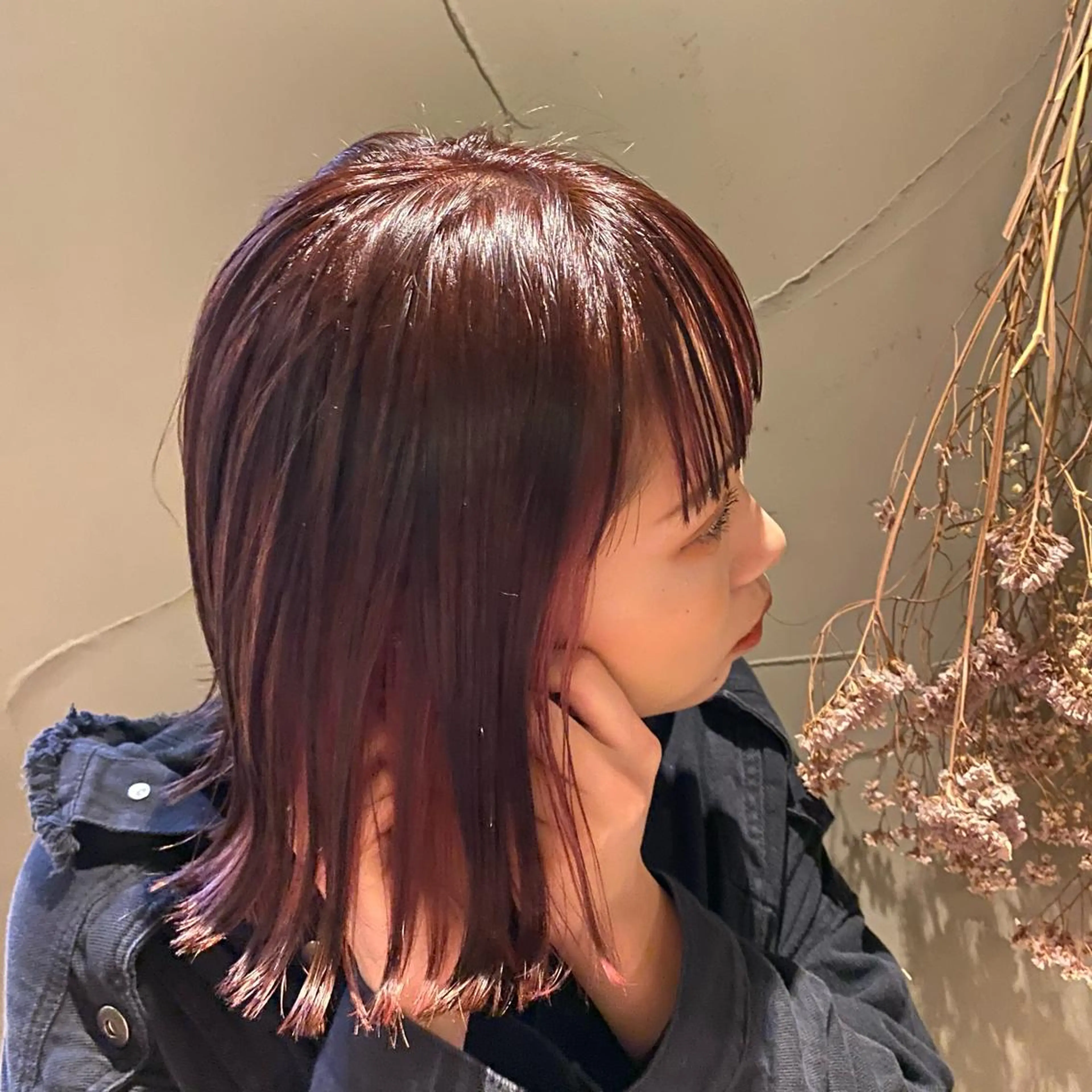 カラー qpula所属・qpula misuzuのヘアスタイル