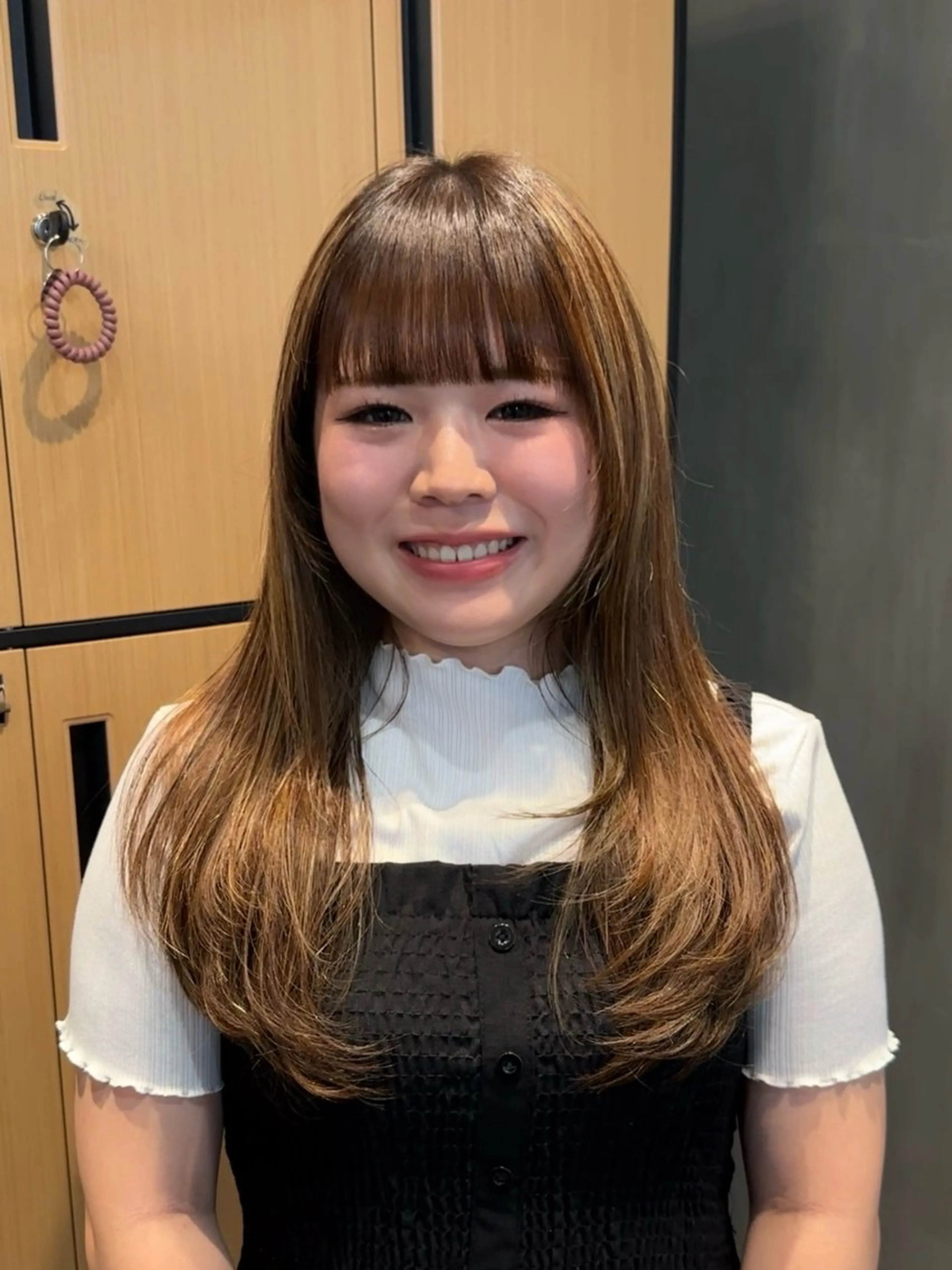 ロング レイヤーカット カット トリートメント 髪質改善/レイヤー/ 艶髪🎀ayaneのヘアスタイル