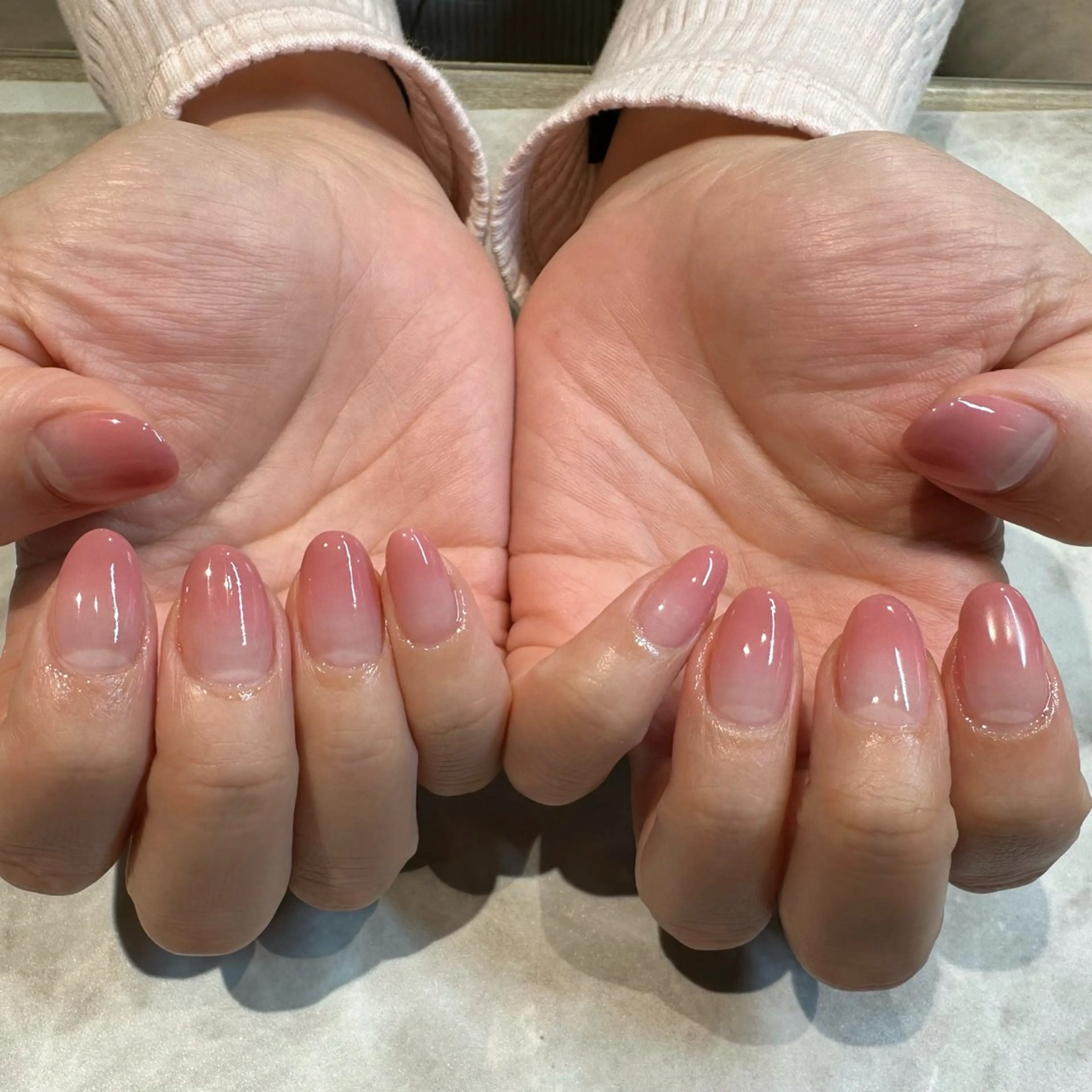 ネイル ピンク erinca nail所属・圦本 有紀のネイルデザイン
