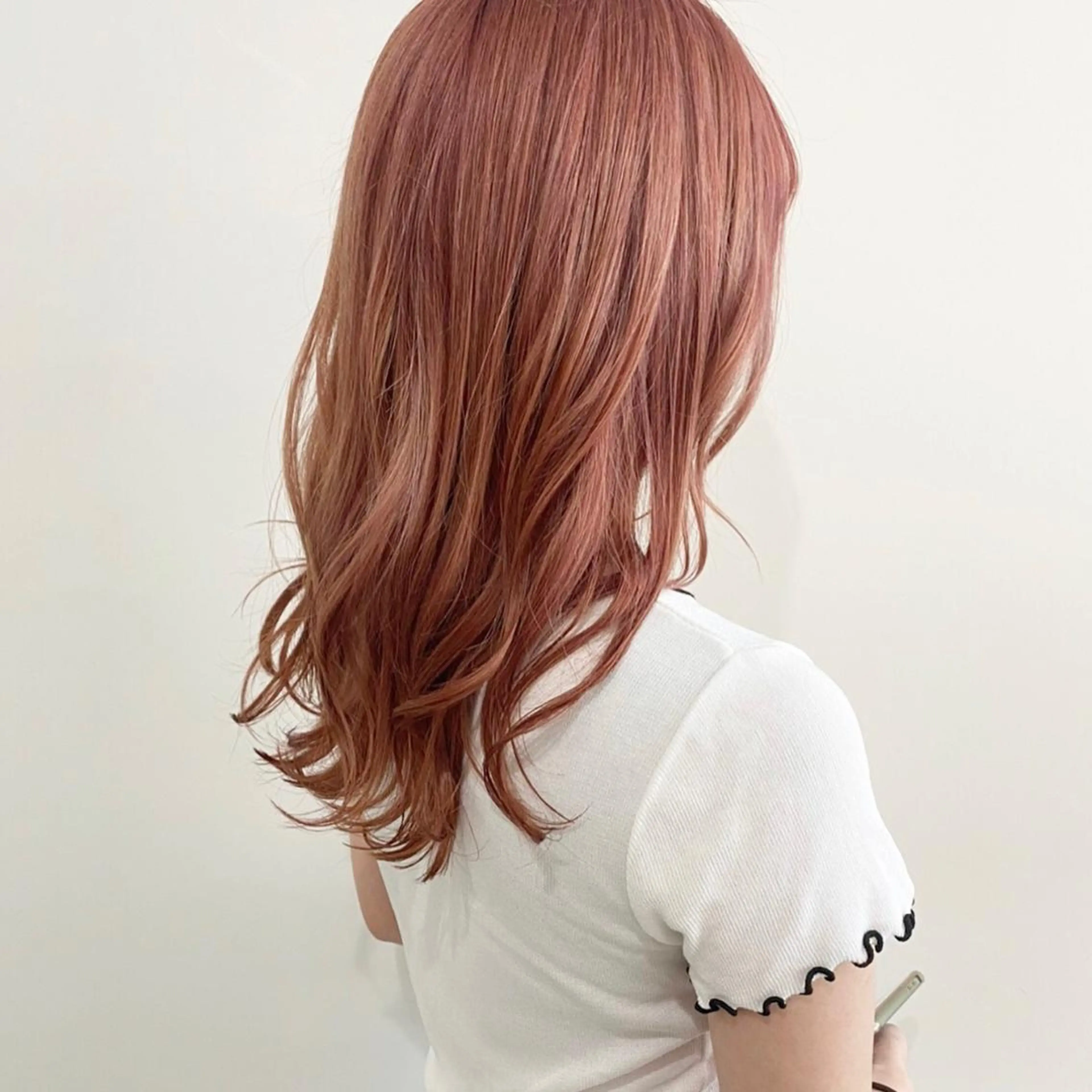 ミディアム カラー お洒落パーマ/ 艶カラー/michiのヘアスタイル