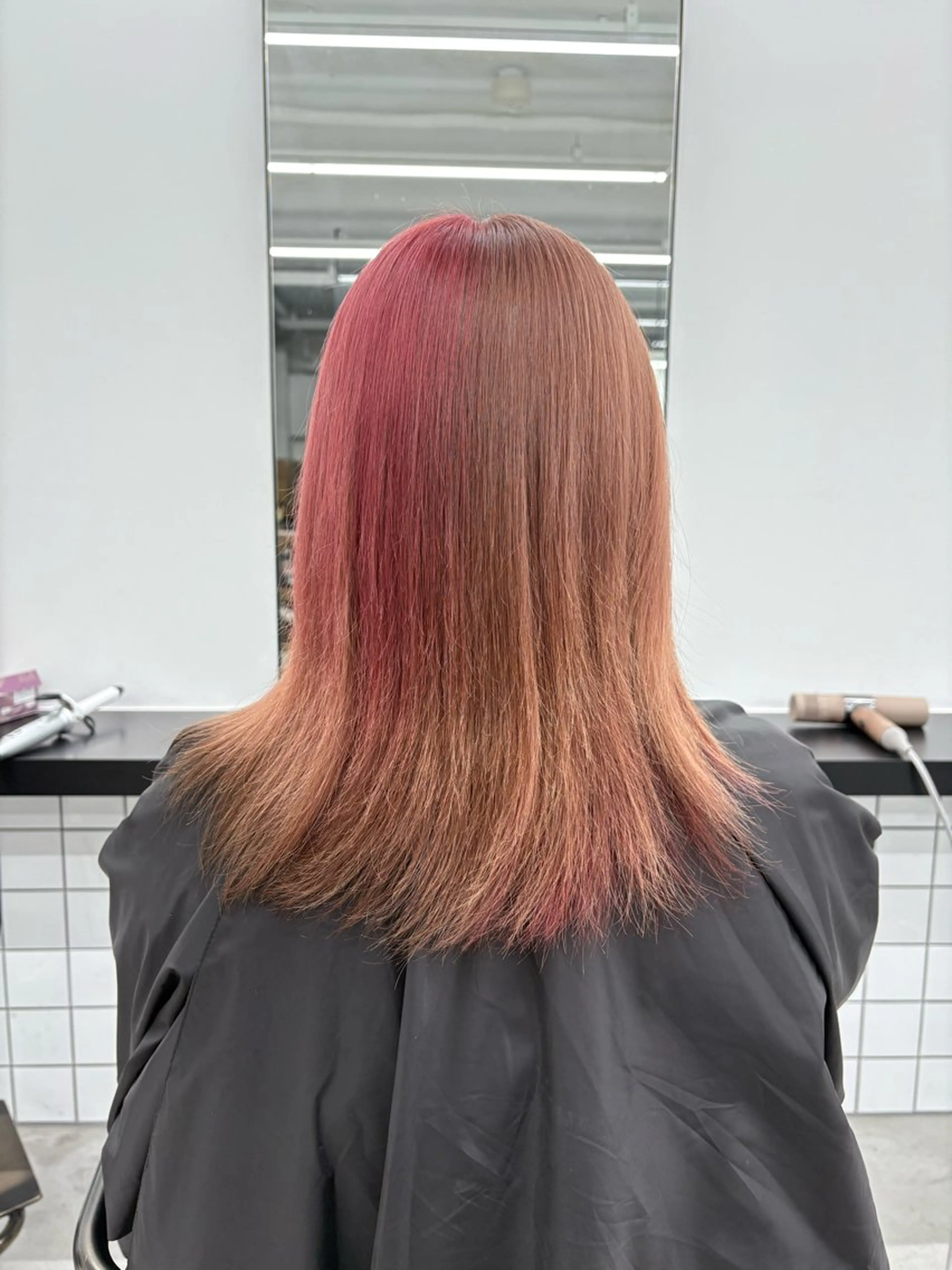 ミディアム カラー デザインカラー ヘアカラー トリートメント 🌟ゆりあ🌟 JILLSTUDIOのヘアスタイル