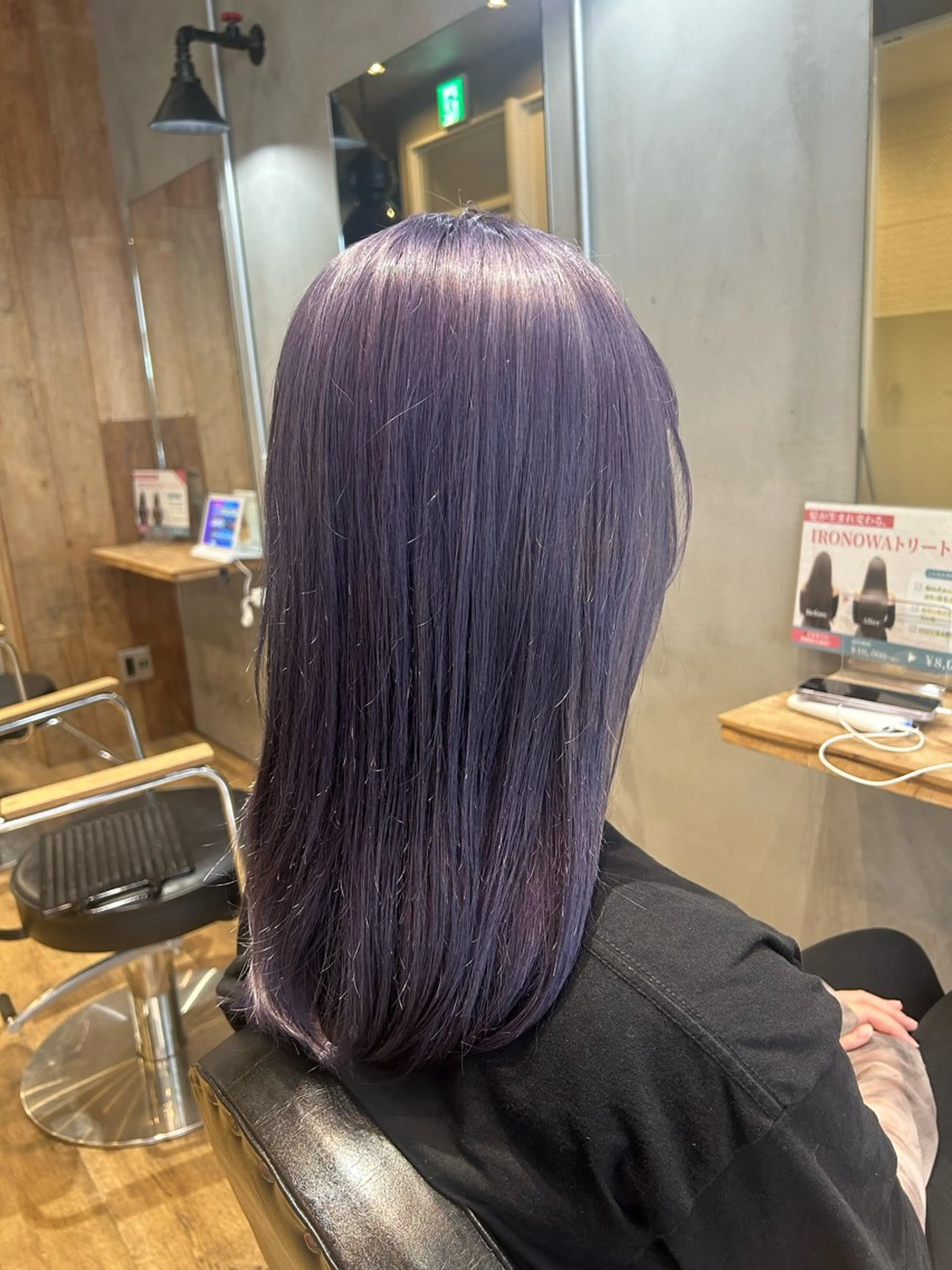 ミディアム カラー ヘアカラー La fith hair cheval　熊本店所属・透明感カラー🧸🫧 WAKOのヘアスタイル