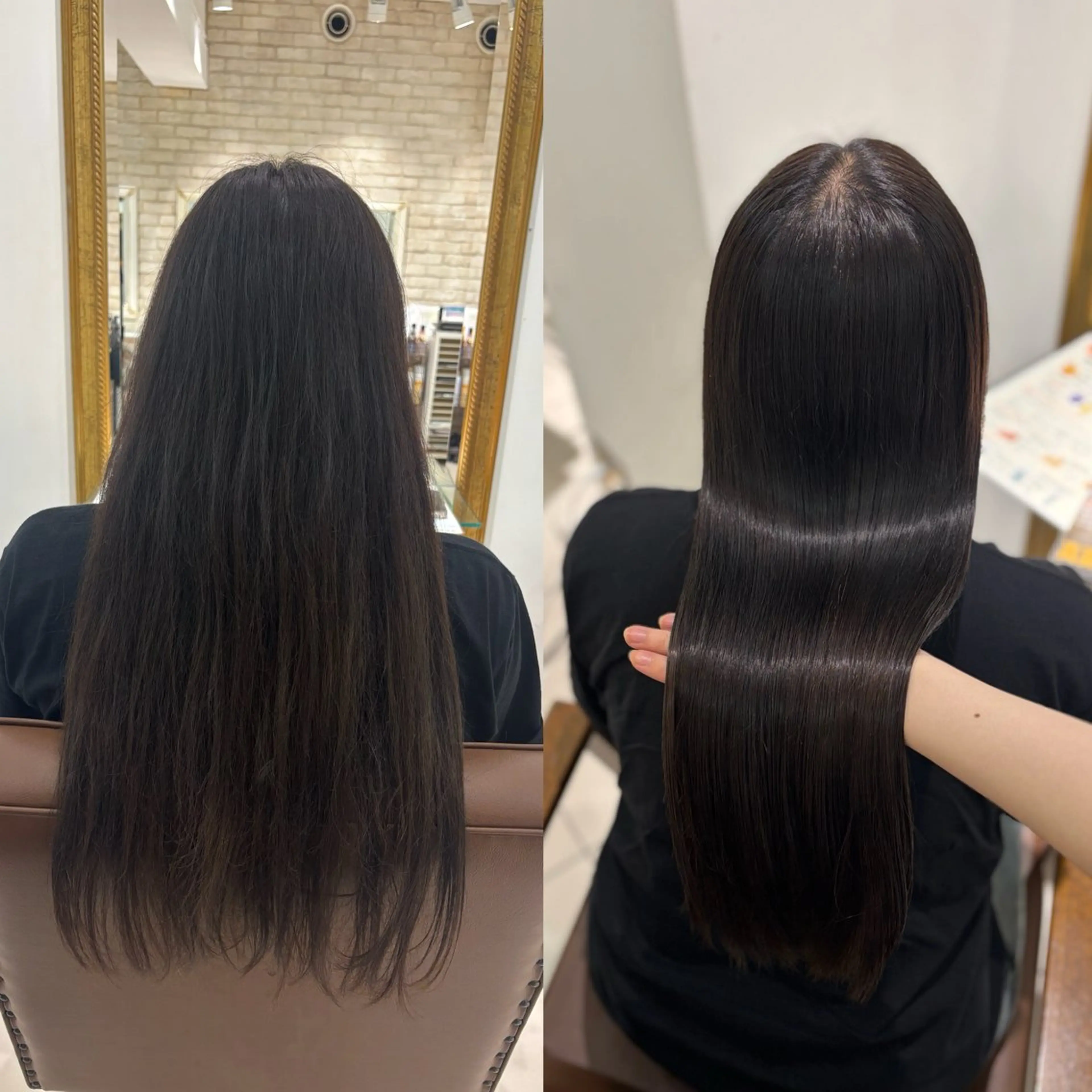 ロング 縮毛矯正 トリートメント 縮毛・髪質改善🩰 mai🐰ྀི🤍のヘアスタイル