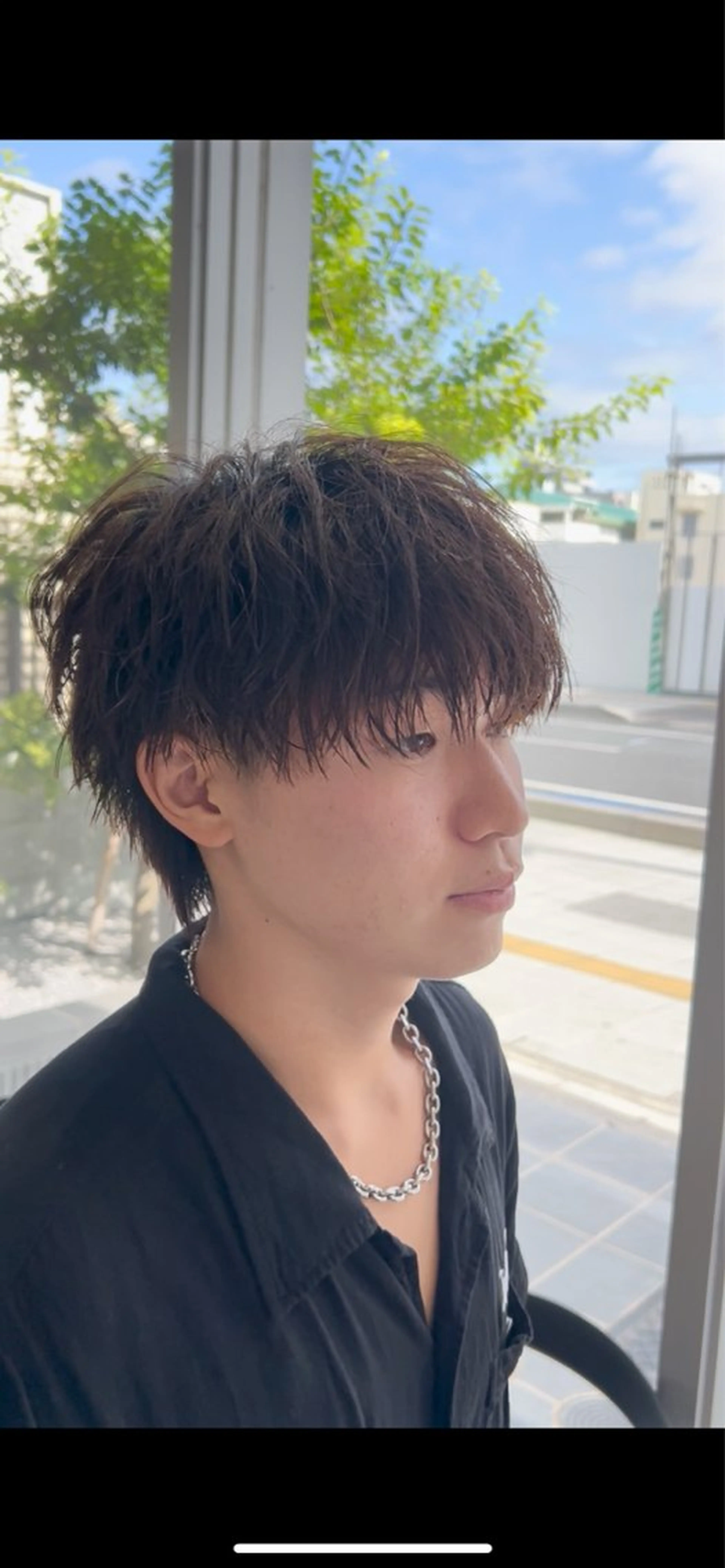 メンズ kazuma 渋谷美容師のヘアスタイル