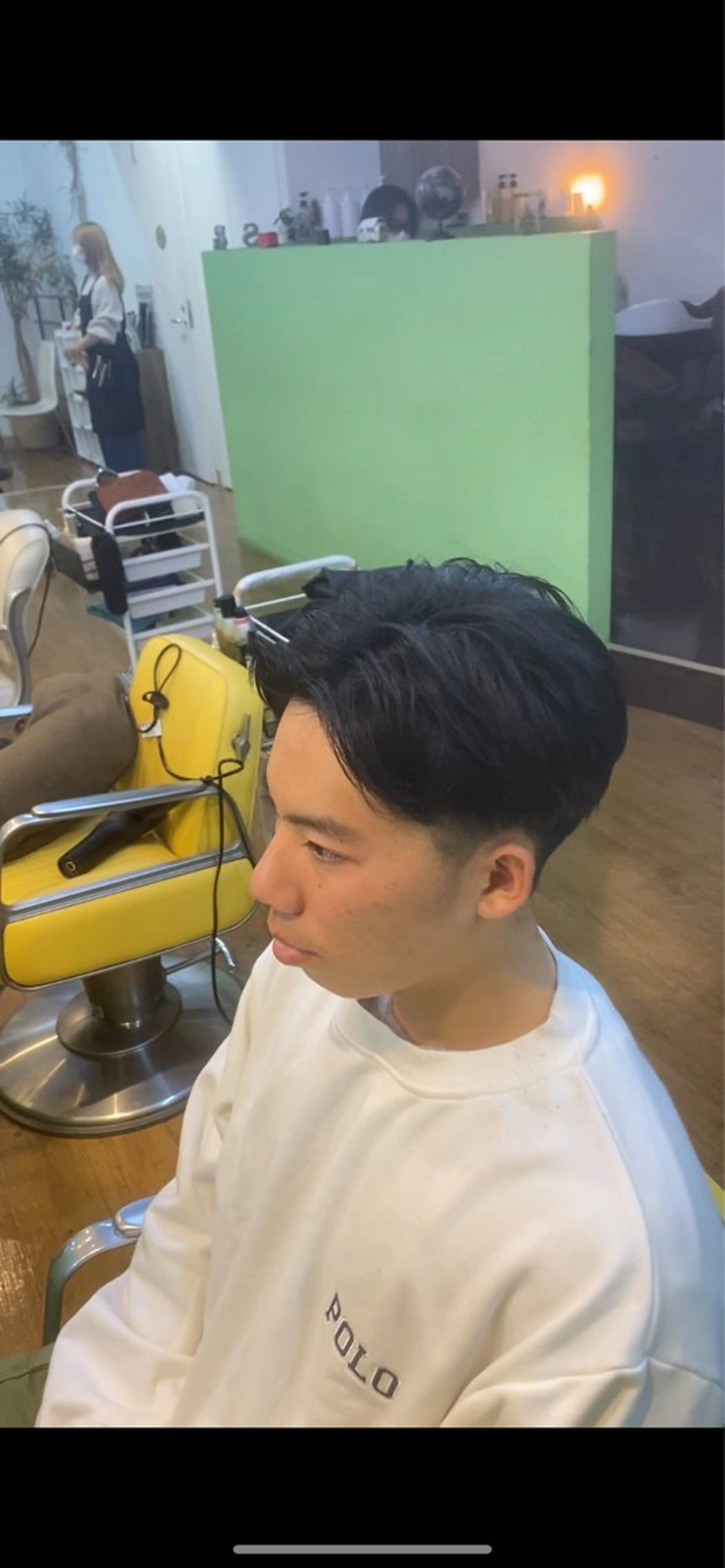 ヘアアレンジ メンズ カット メンズ特化 エシカル　松原大将のヘアスタイル