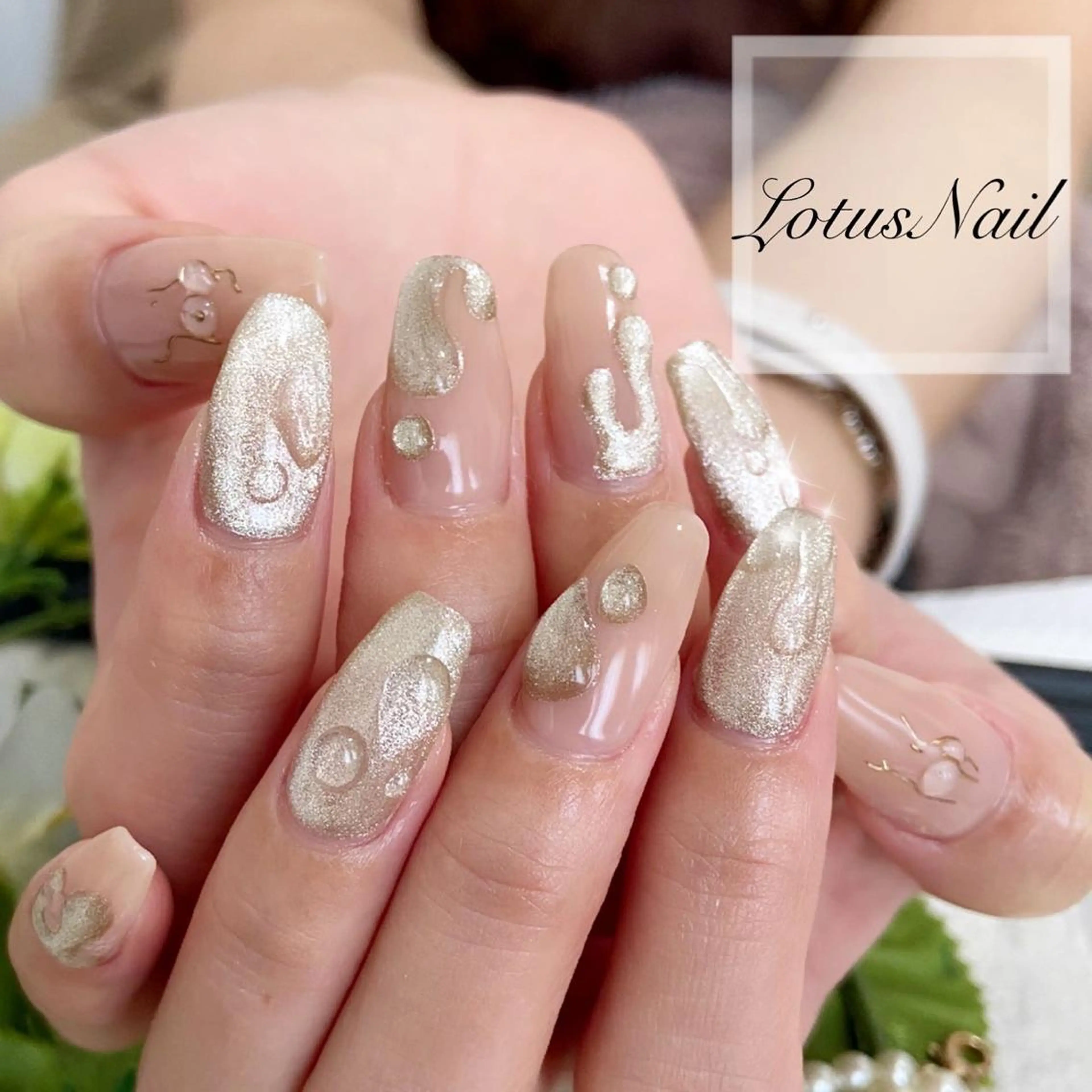 ネイル ハンドネイル Lotus Nailのネイルデザイン