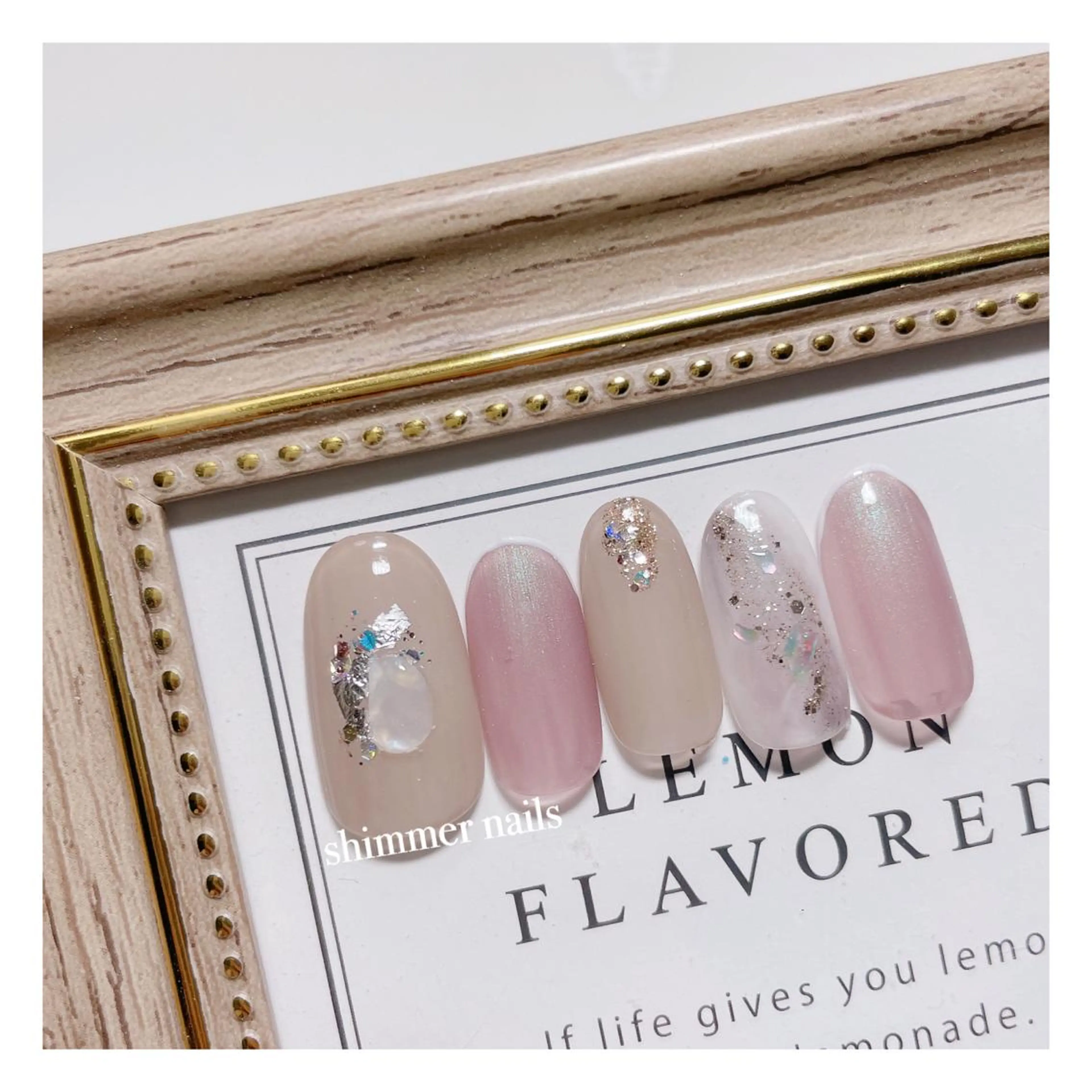 ネイル shimmer nailsのネイルデザイン