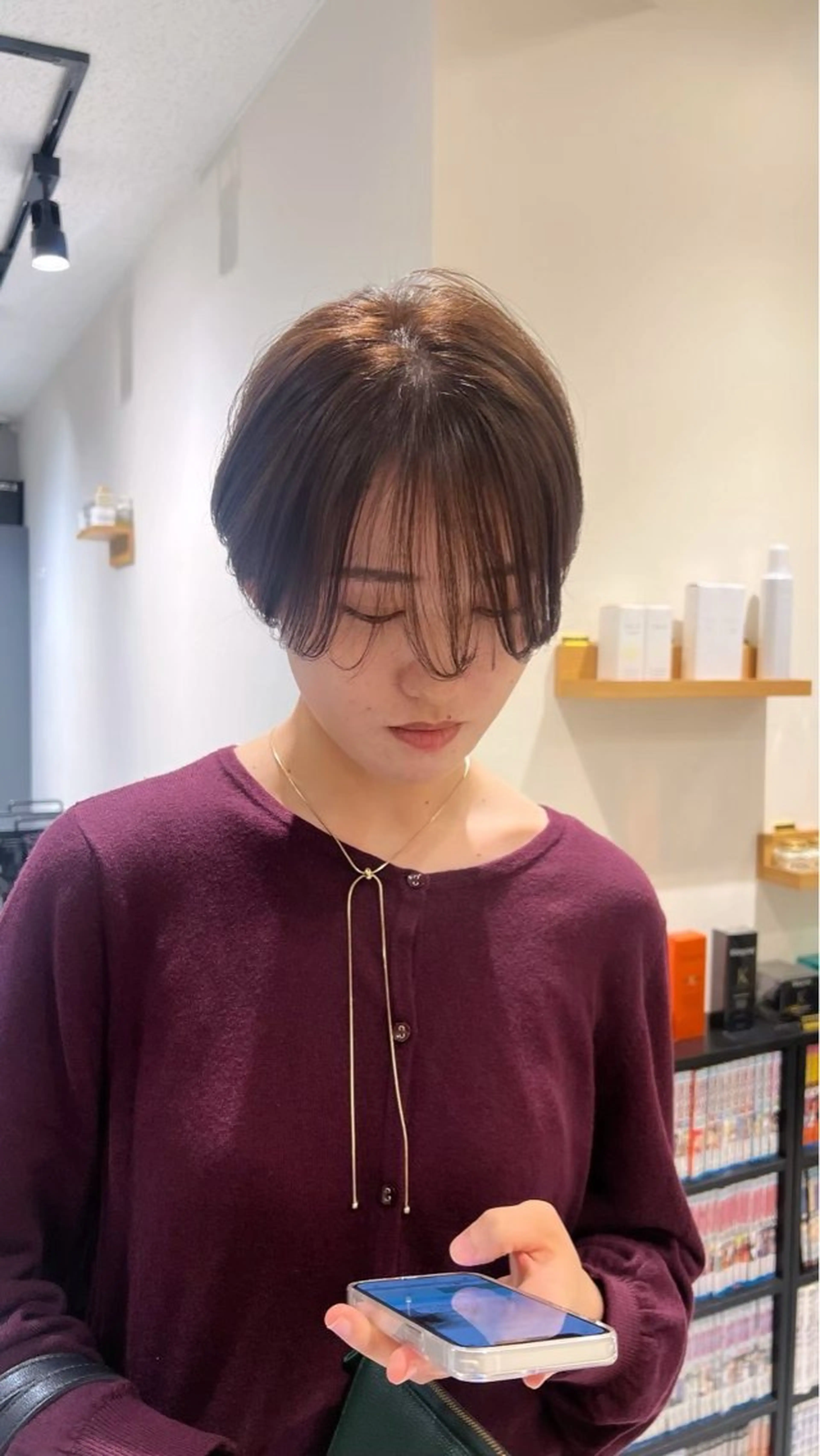 ショート ヘアカラー トリートメント 赤み除去特化⭐️ Kosukeのヘアスタイル