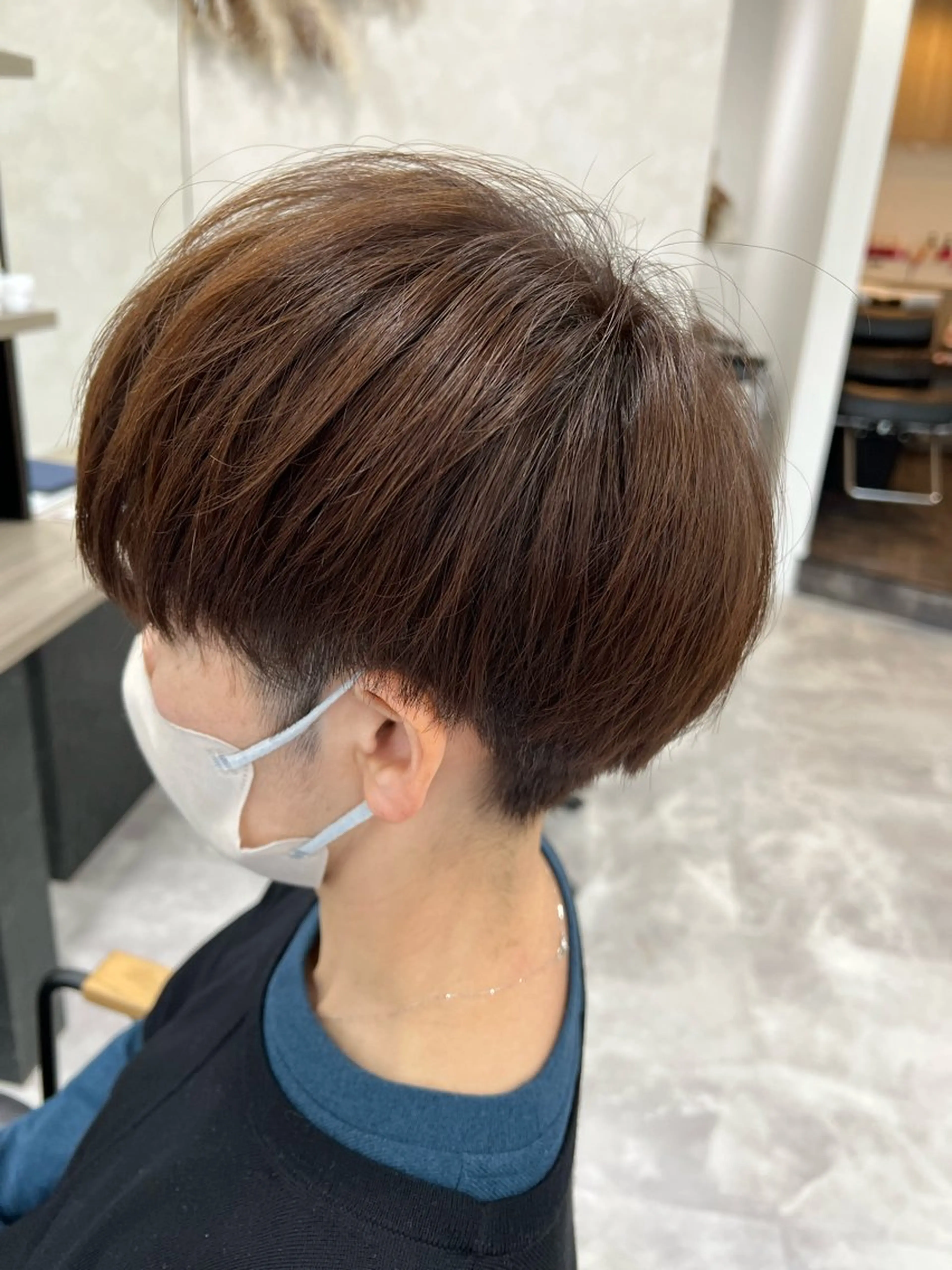 ショート トリートメント ヘッドスパ 🎗️透明感カラー/ メンズ /希美🎗️のヘアスタイル