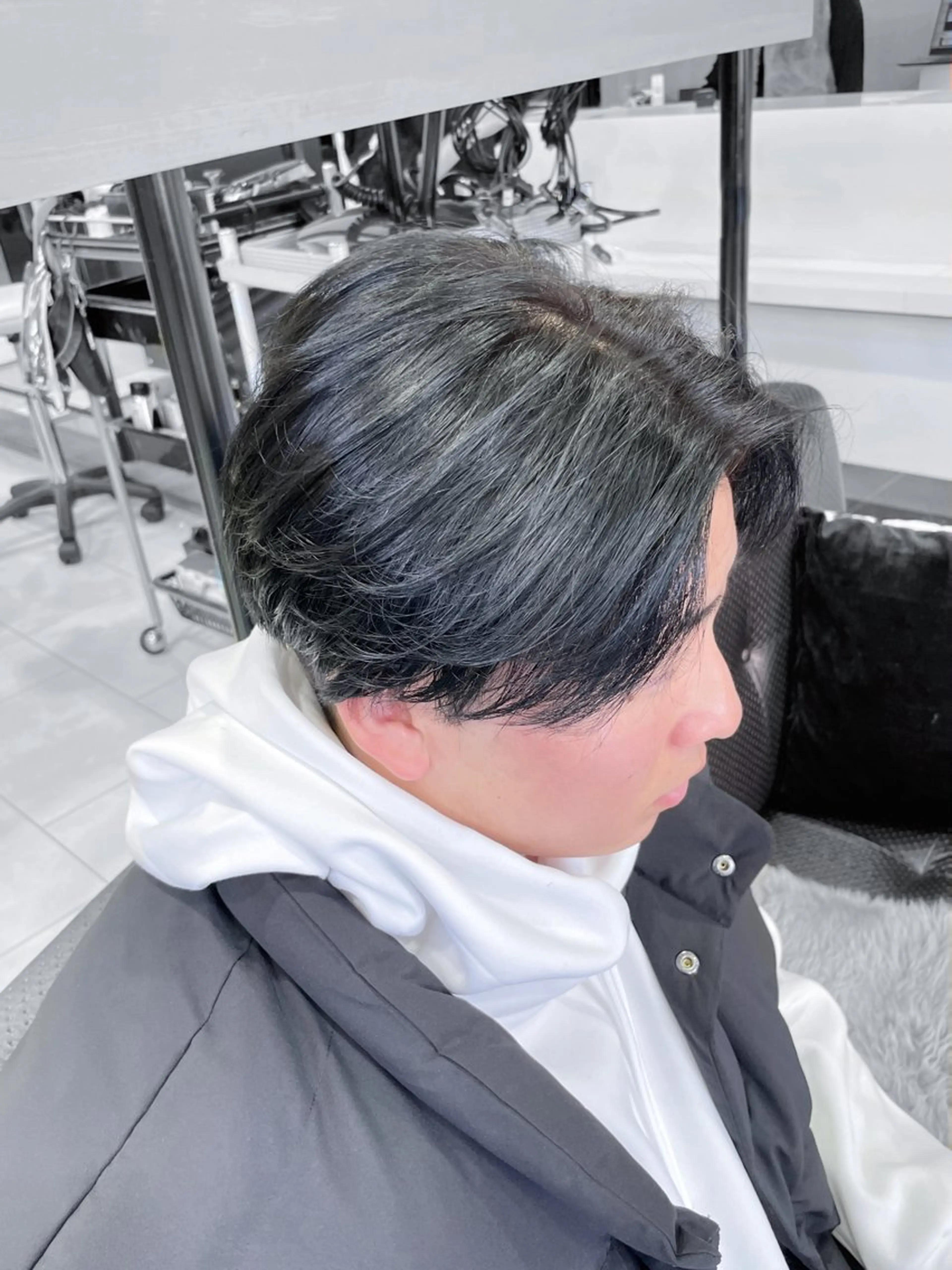 メンズ ウルフ/センタ- パート【ナナミ】のヘアスタイル