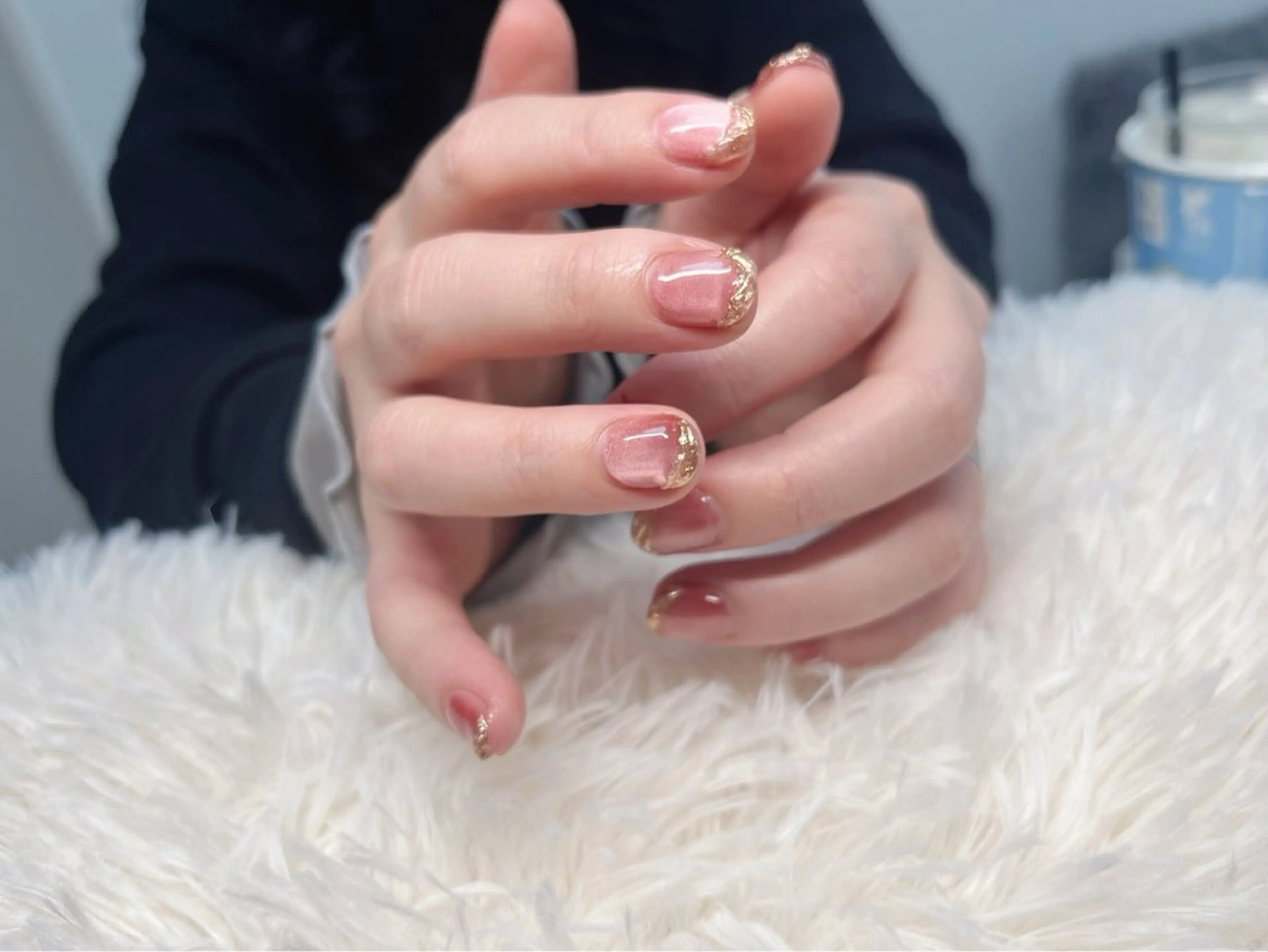 ネイル マグネットネイル ミラーネイル ぷっくりネイル ek.nail⭐︎ kanaのネイルデザイン