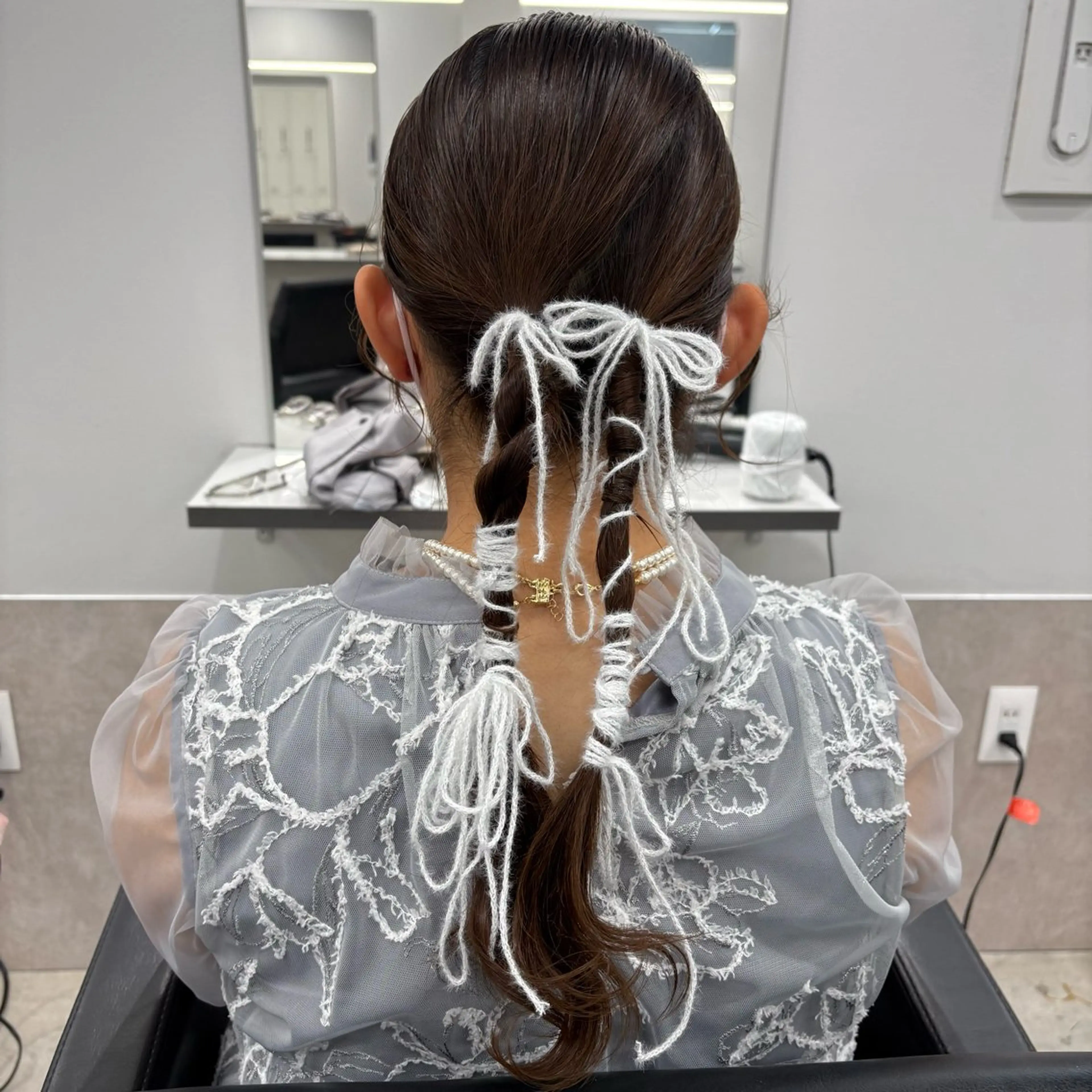 ヘアアレンジ ヘアセット ハイトーン ayane💖のその他イメージ