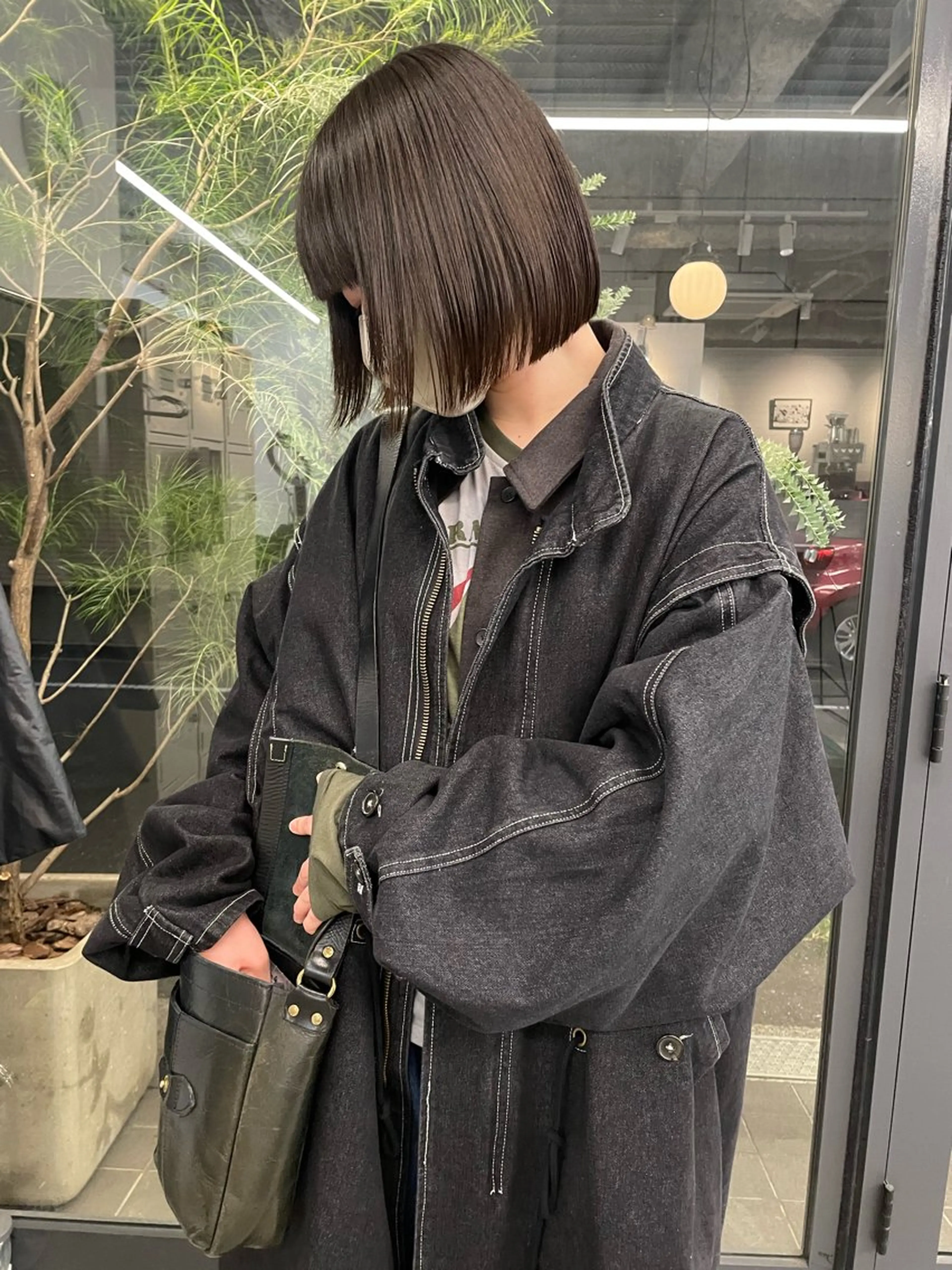 ショート カット レイヤーパーマ、ボブ 小須田ゆあのヘアスタイル