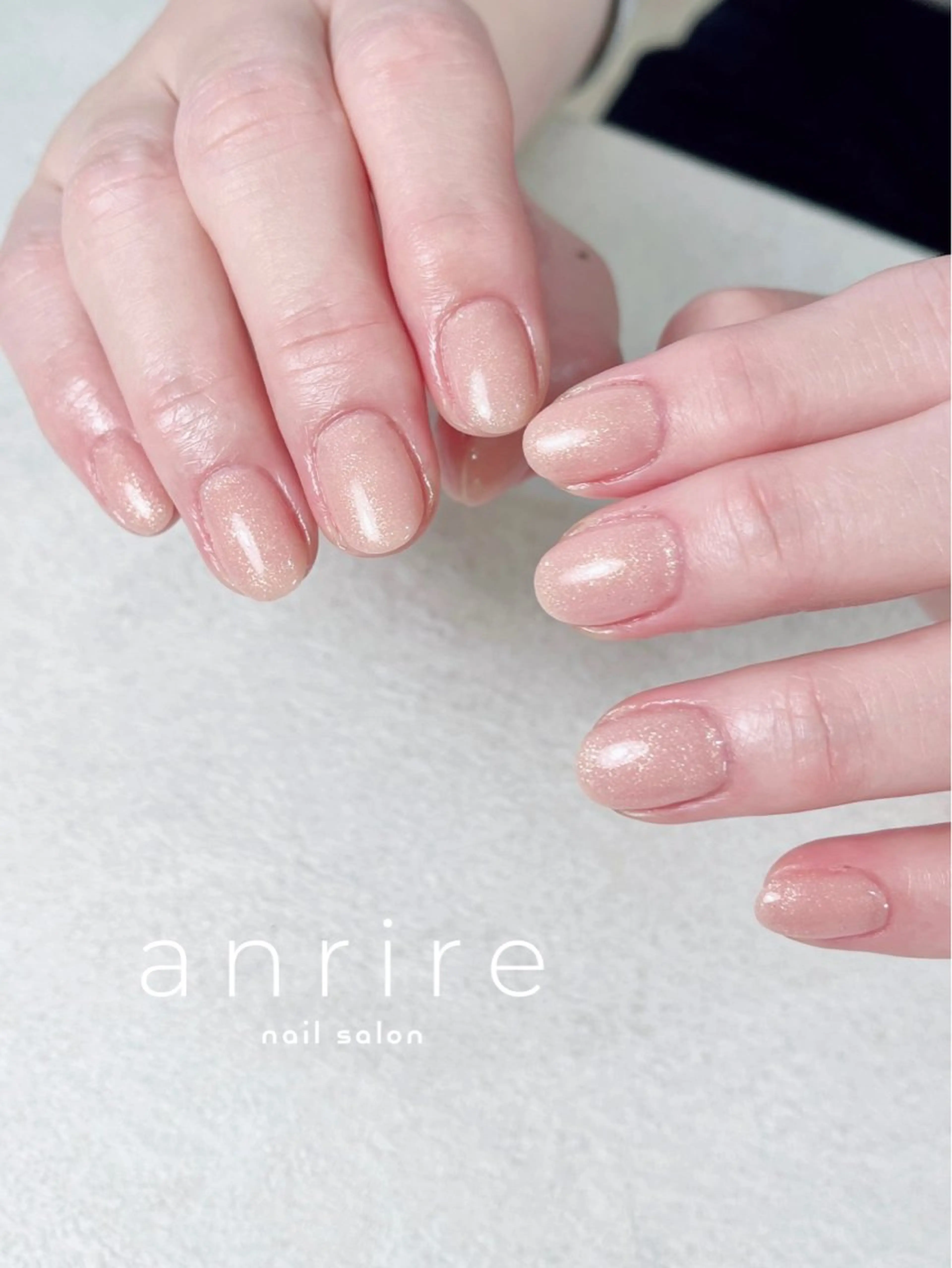 ネイル ジェルネイル キラキラネイル ラメ(グリッター) オフィスネイル ワンカラーネイル ハンドネイル nail salon anrire〜アンリール〜所属・nailsalon anrireのネイルデザイン