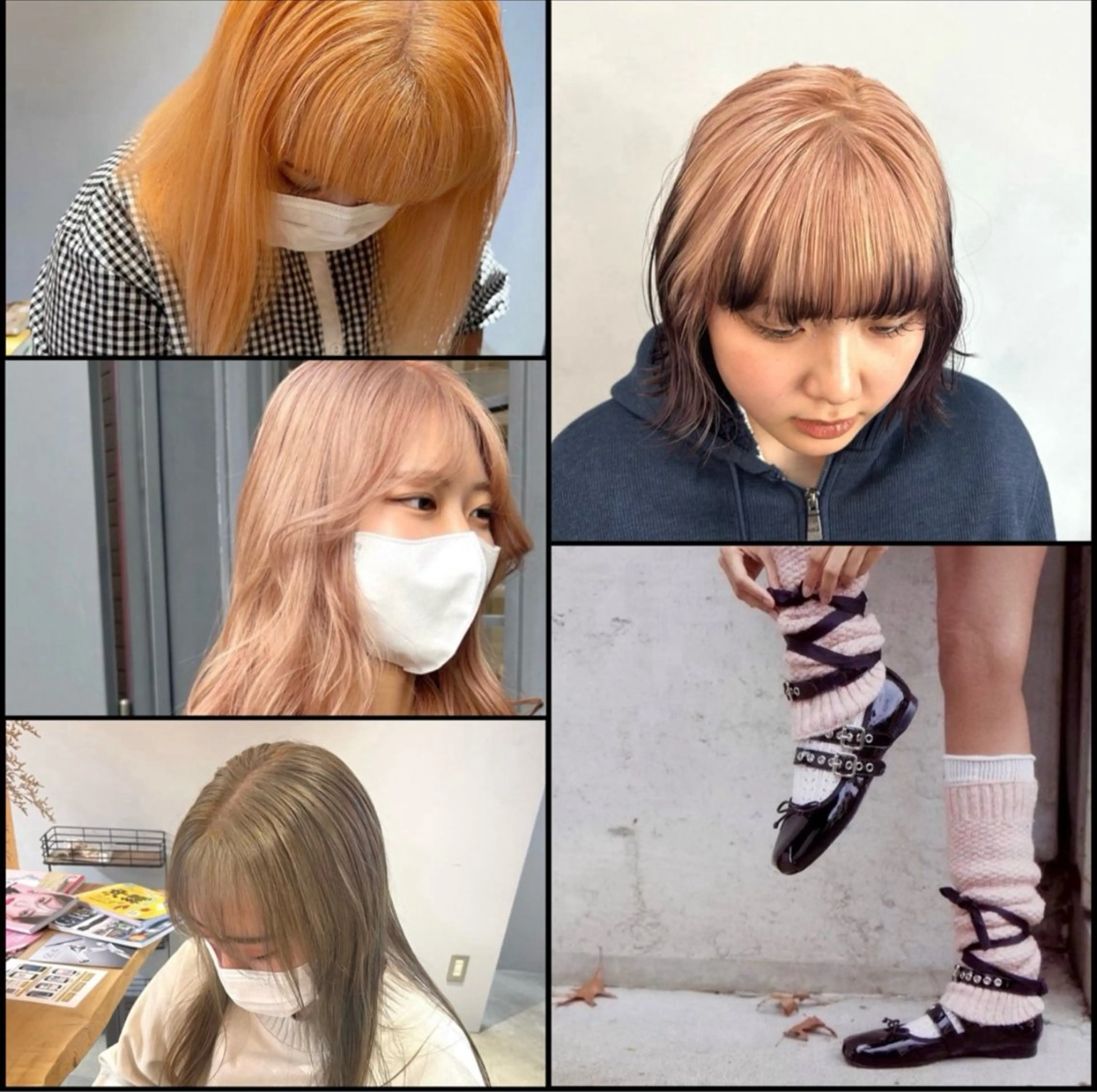 カラー ハイトーンカラー ヘアカラー ROCCOeast Rukaのヘアスタイル