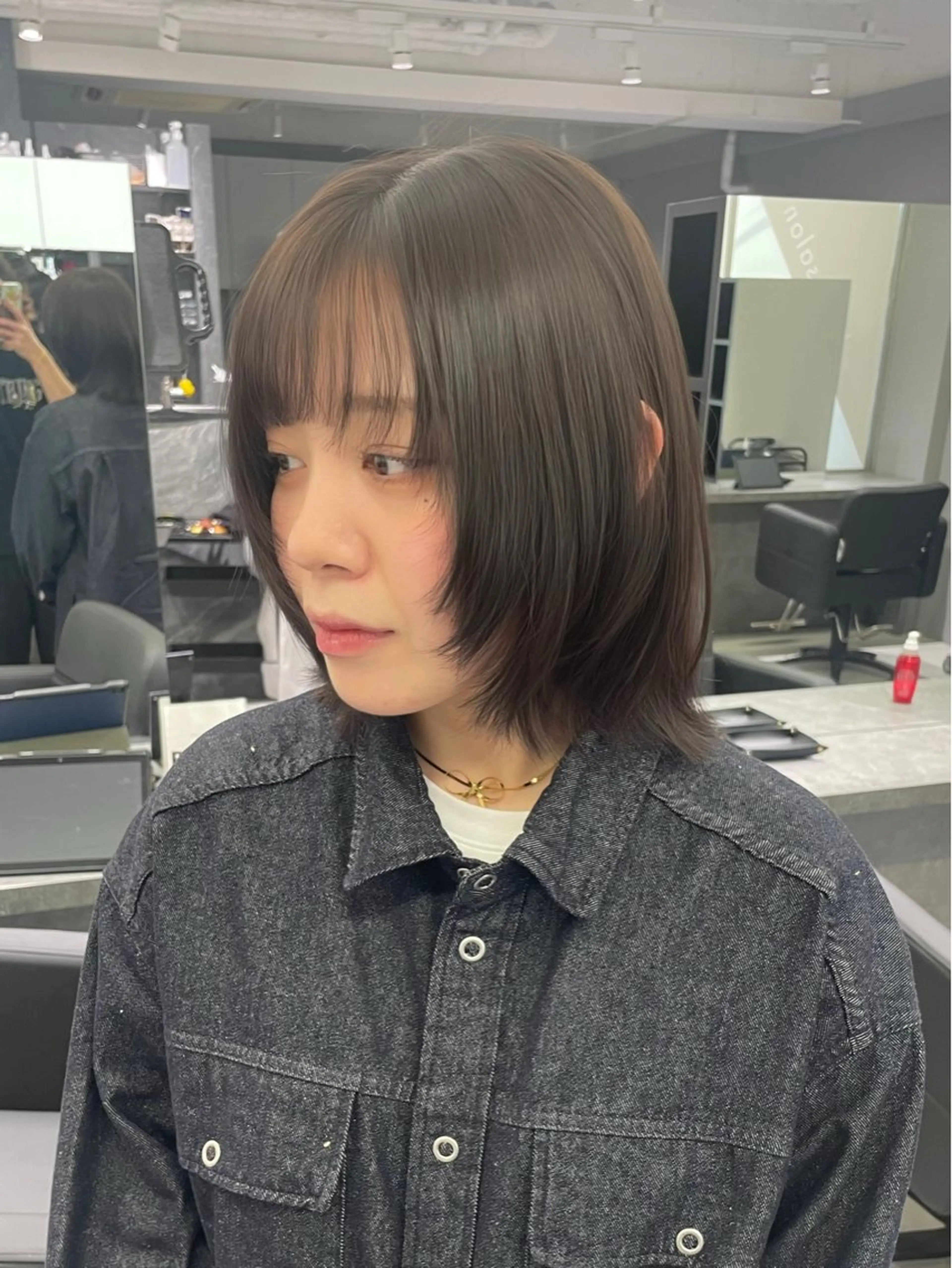 💚色落ちまで可愛い 髪質改善カラーゆうまのヘアスタイル