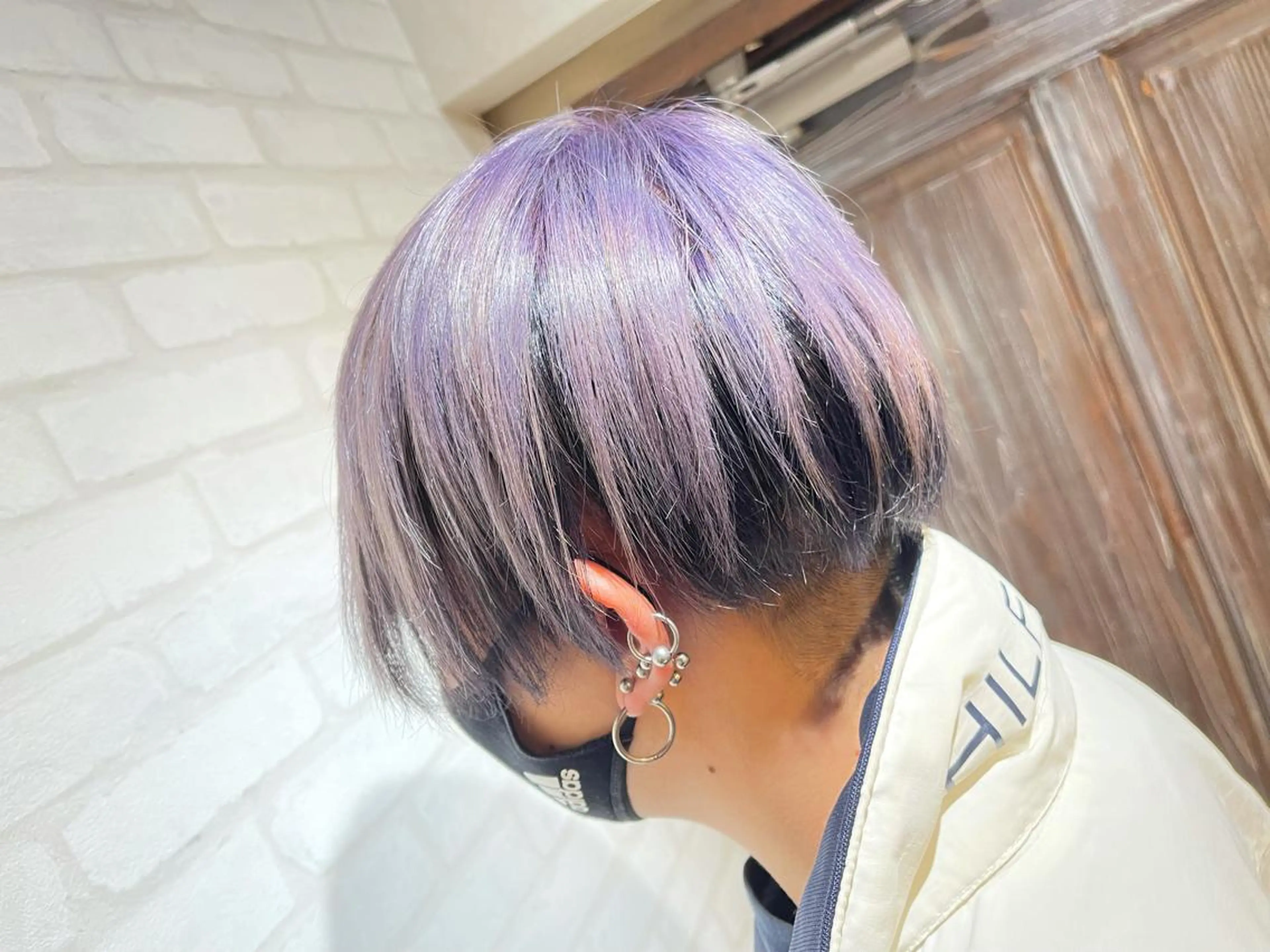 ショート カラー メンズ 髪質改善×艶カラー ANDIAMO 楓のヘアスタイル
