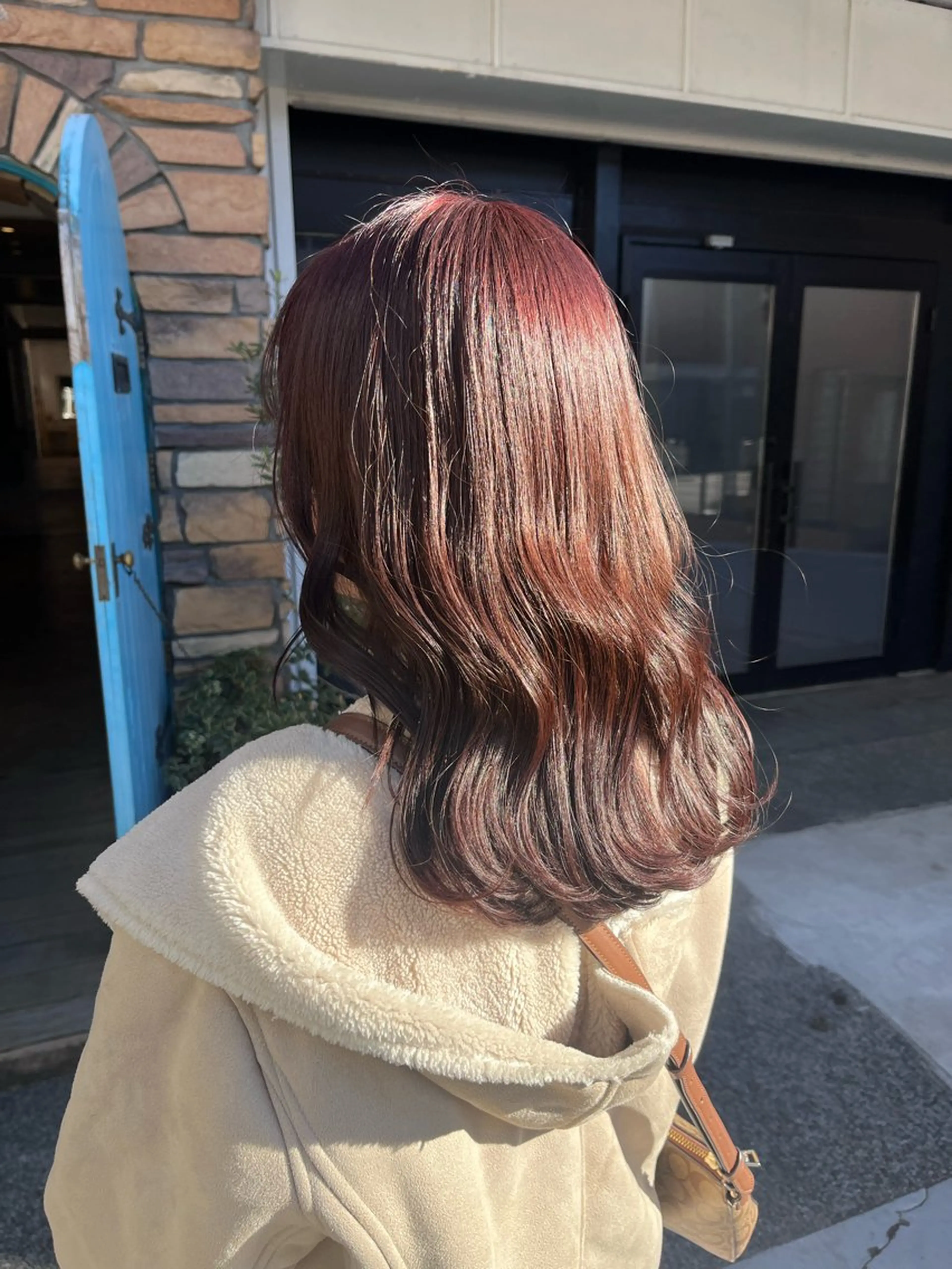 カラー ラベンダーカラー ピンクカラー ピンクラベンダー ヘアカラー 透明感カラー/パーマ 🌀アオノアユミのヘアスタイル