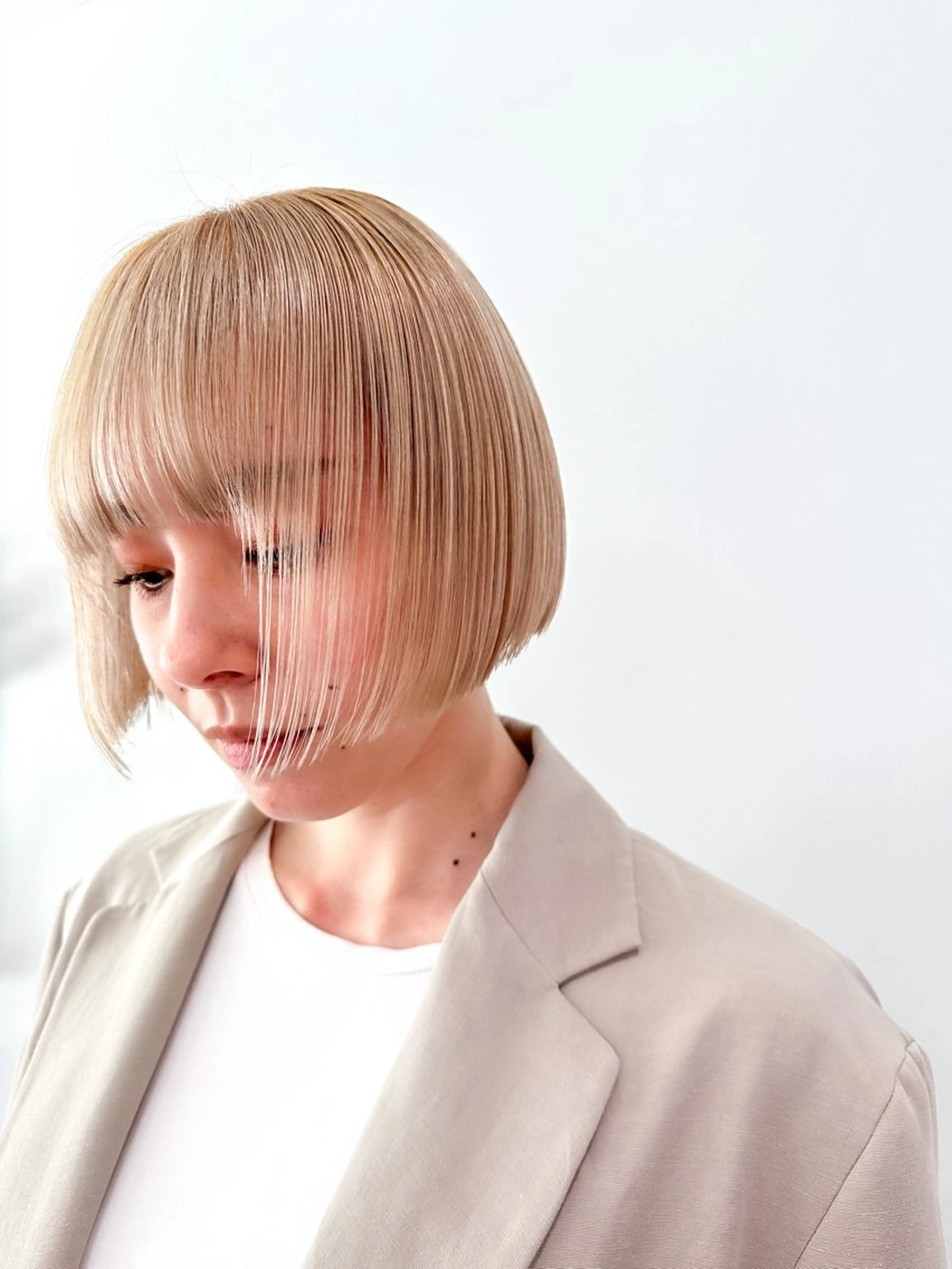 ショート カラー 梅田 illfrere 所属・イルフレール ryuのヘアスタイル