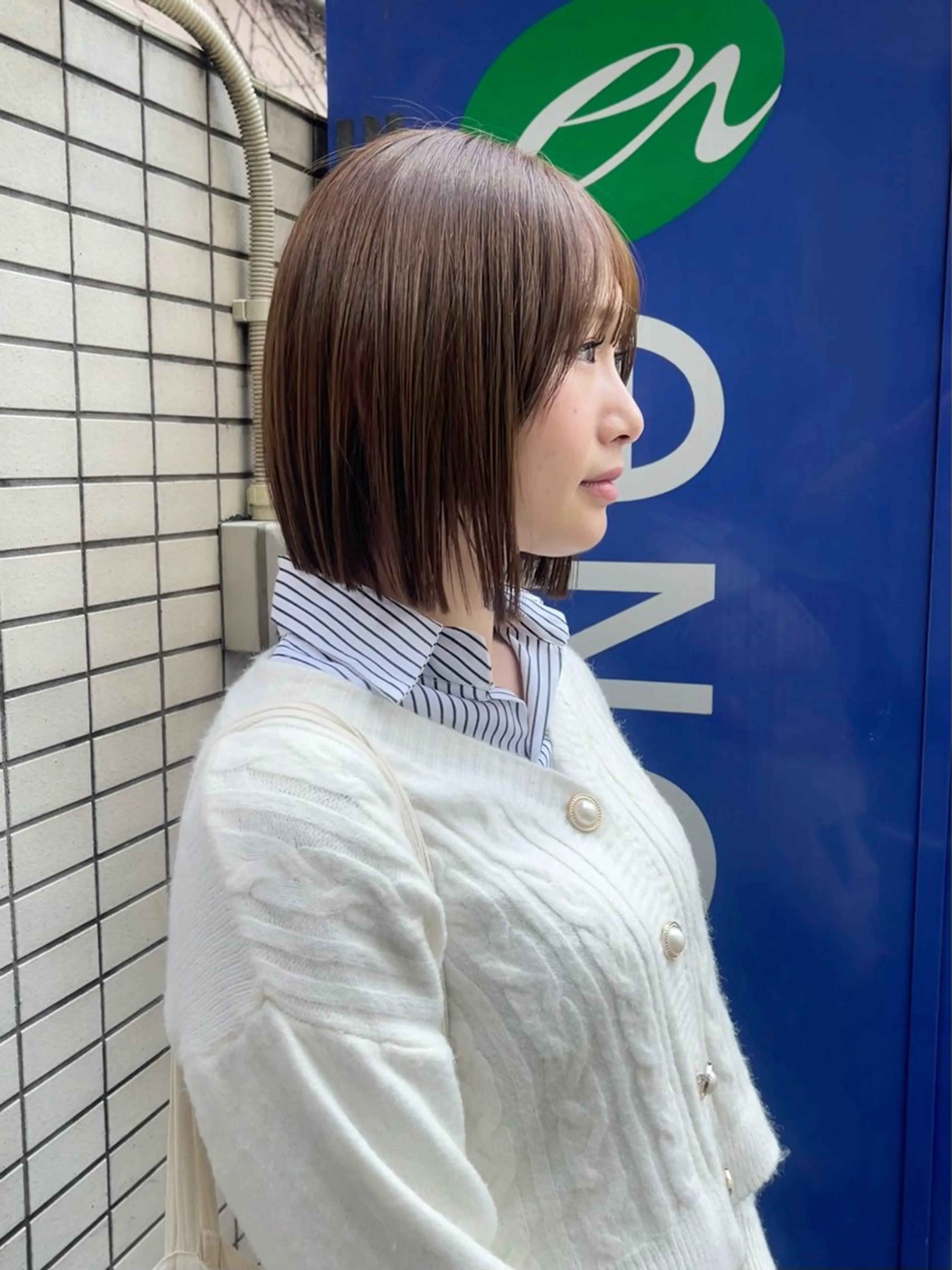 ショート カット ヘアカラー トリートメント 園田 渉 ◤SHIKIO◢のヘアスタイル