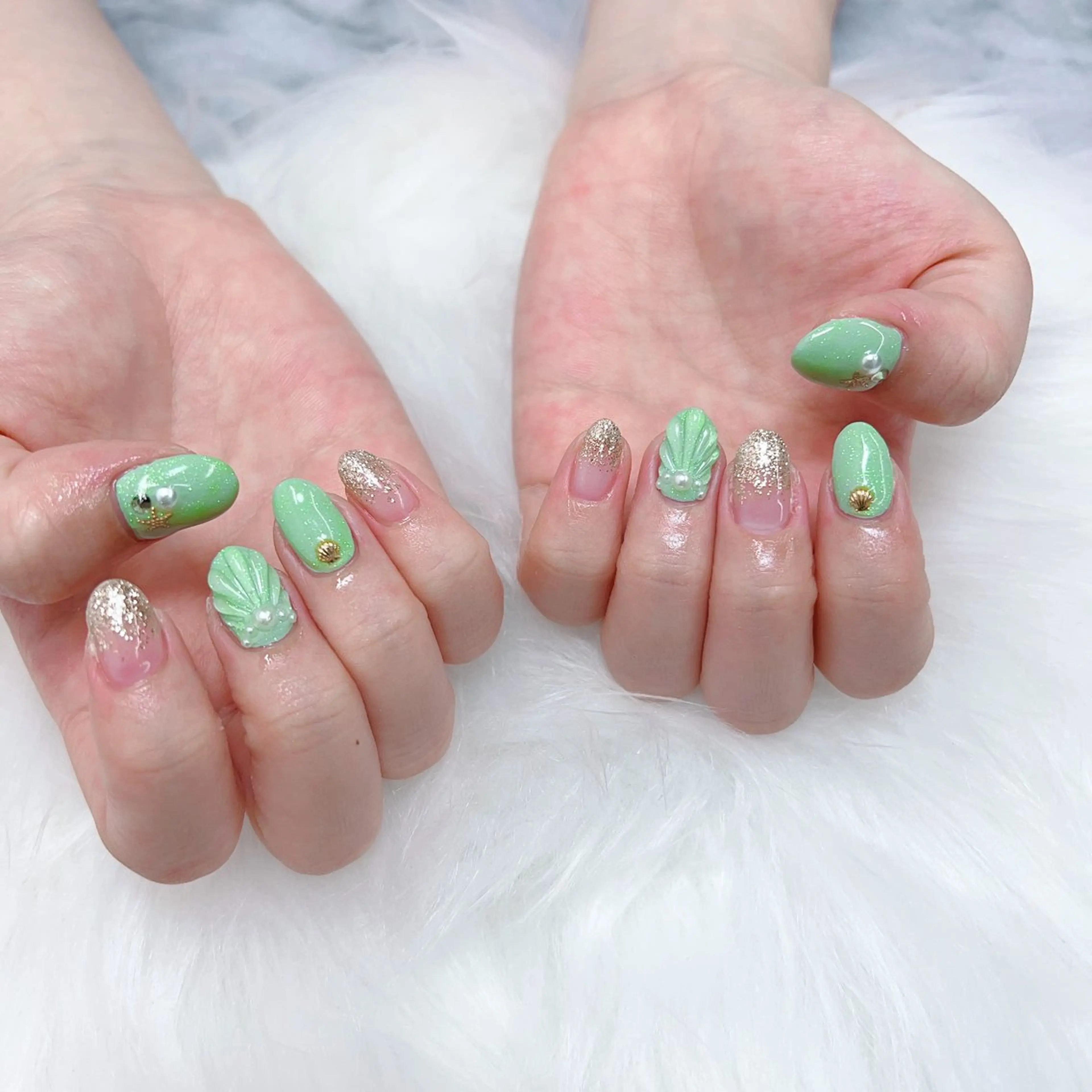 ネイル ハンドネイル Minion所属・北浦和minion YUKIのマツエク・マツパデザイン