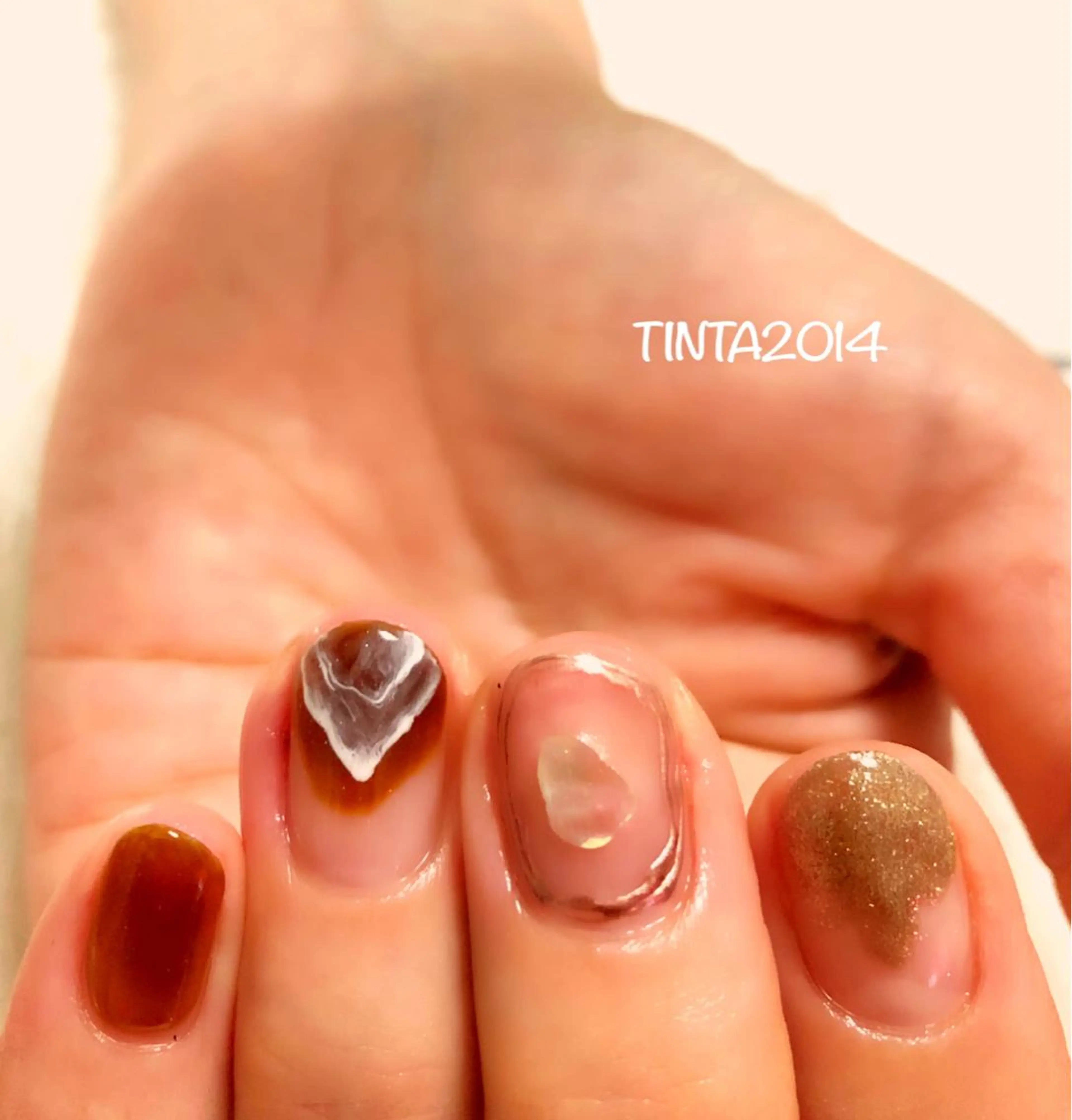 ネイル 夏ネイル ネイルサロン ティンタ所属・馬場 典子のネイルデザイン