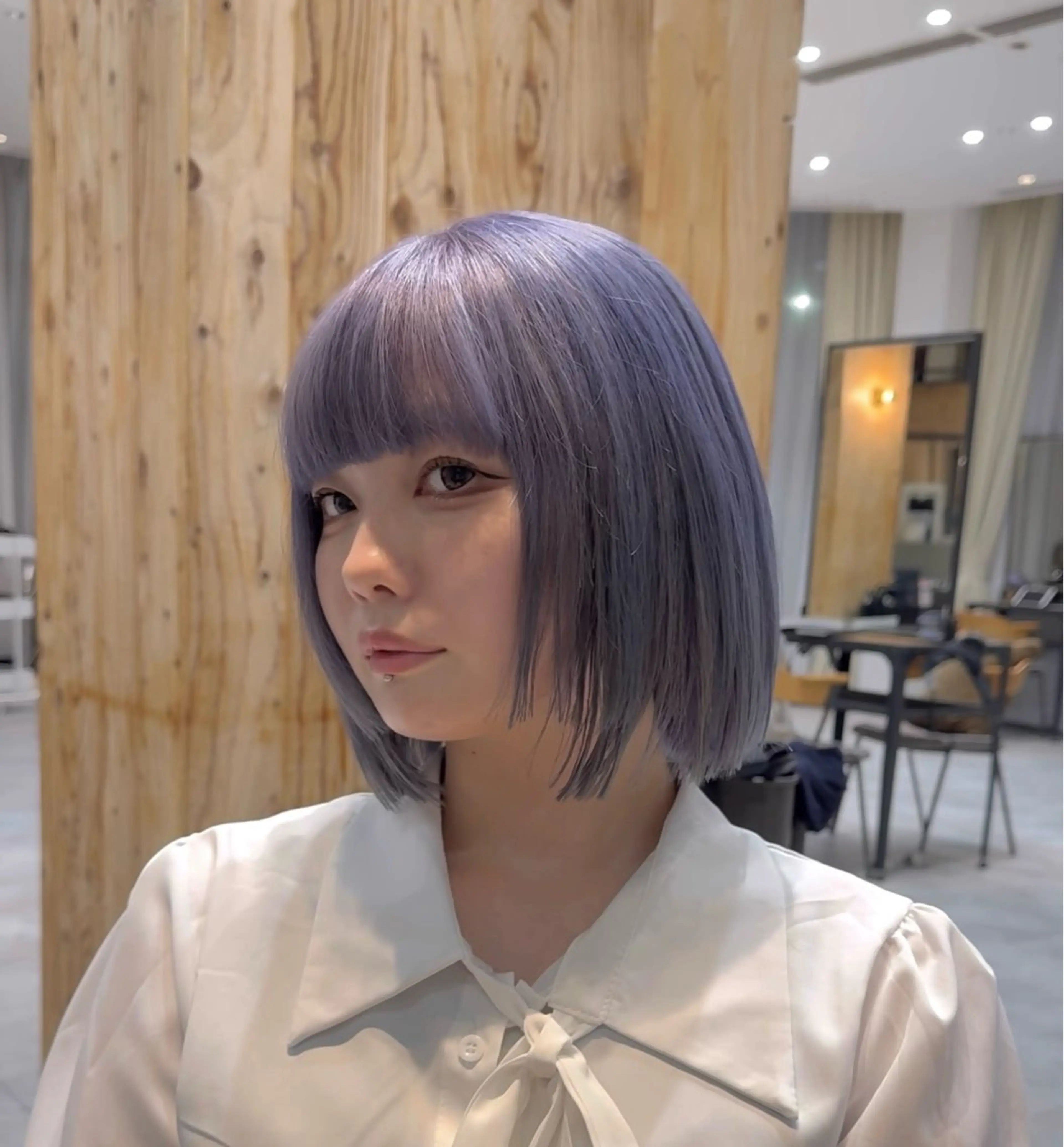 ミディアム VIEW OSAKA所属・髪質改善ブリーチ/ 艶髪/美髪/しゅがーのヘアスタイル