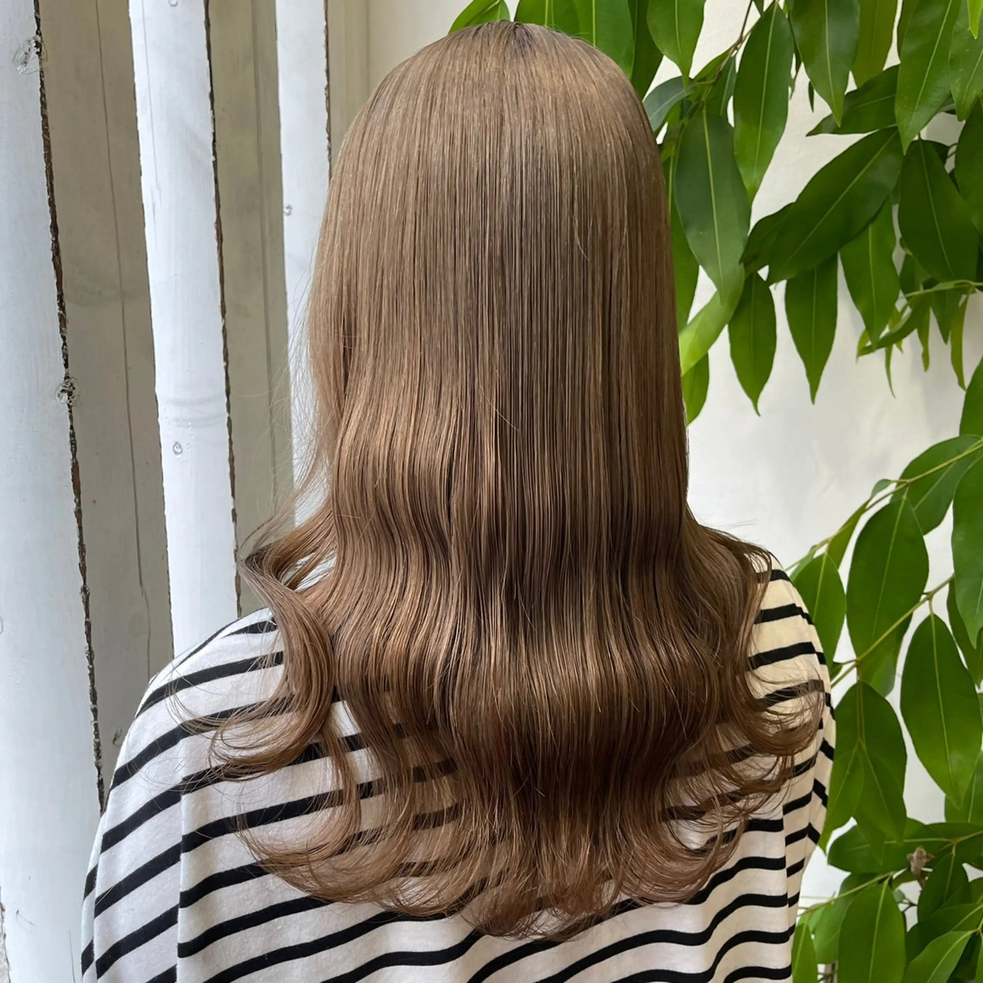 カラー 髪質改善 UN BLEACHのヘアスタイル