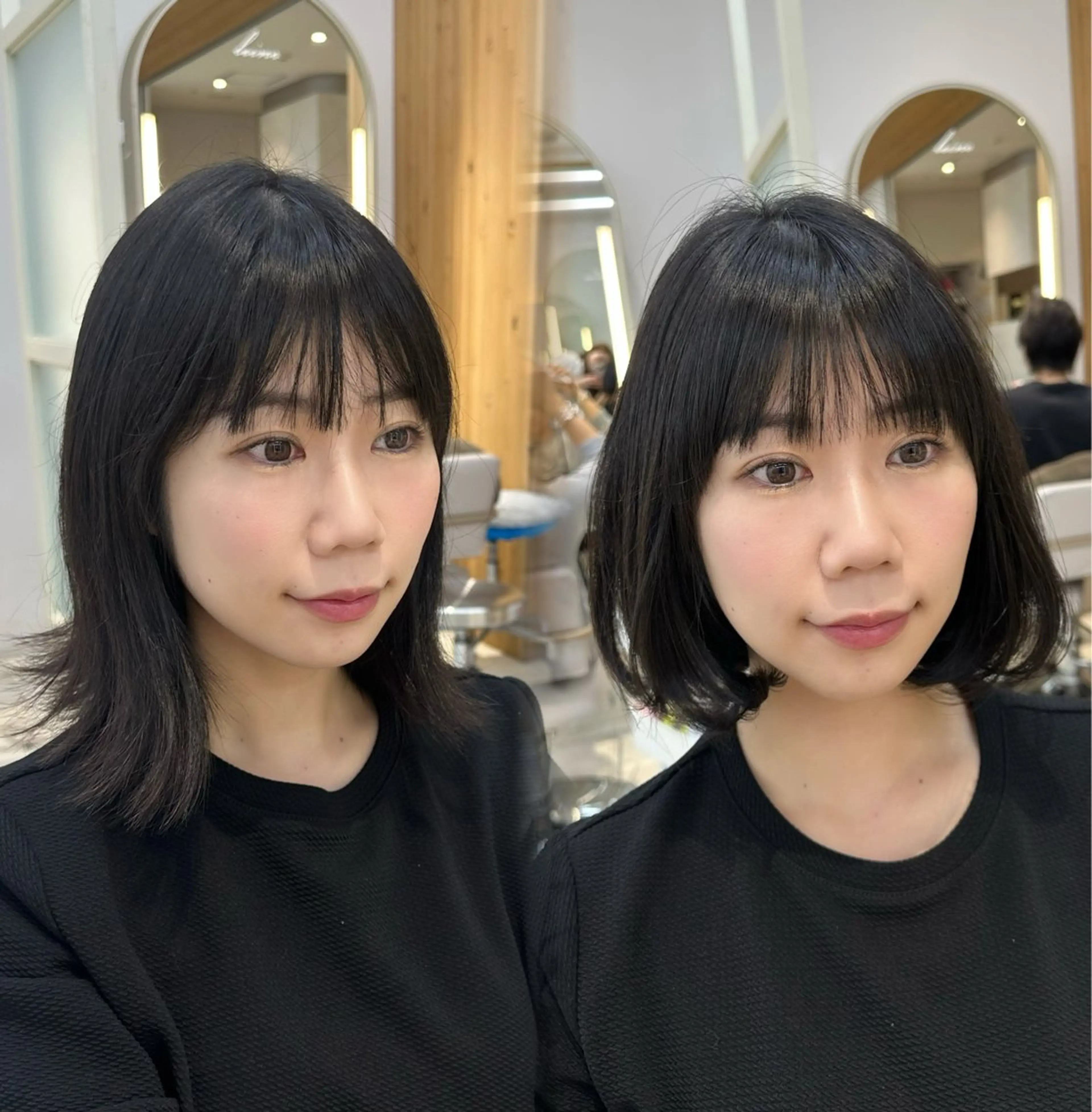 ショート oto🎀×美髪× シースルー前髪🤍のヘアスタイル