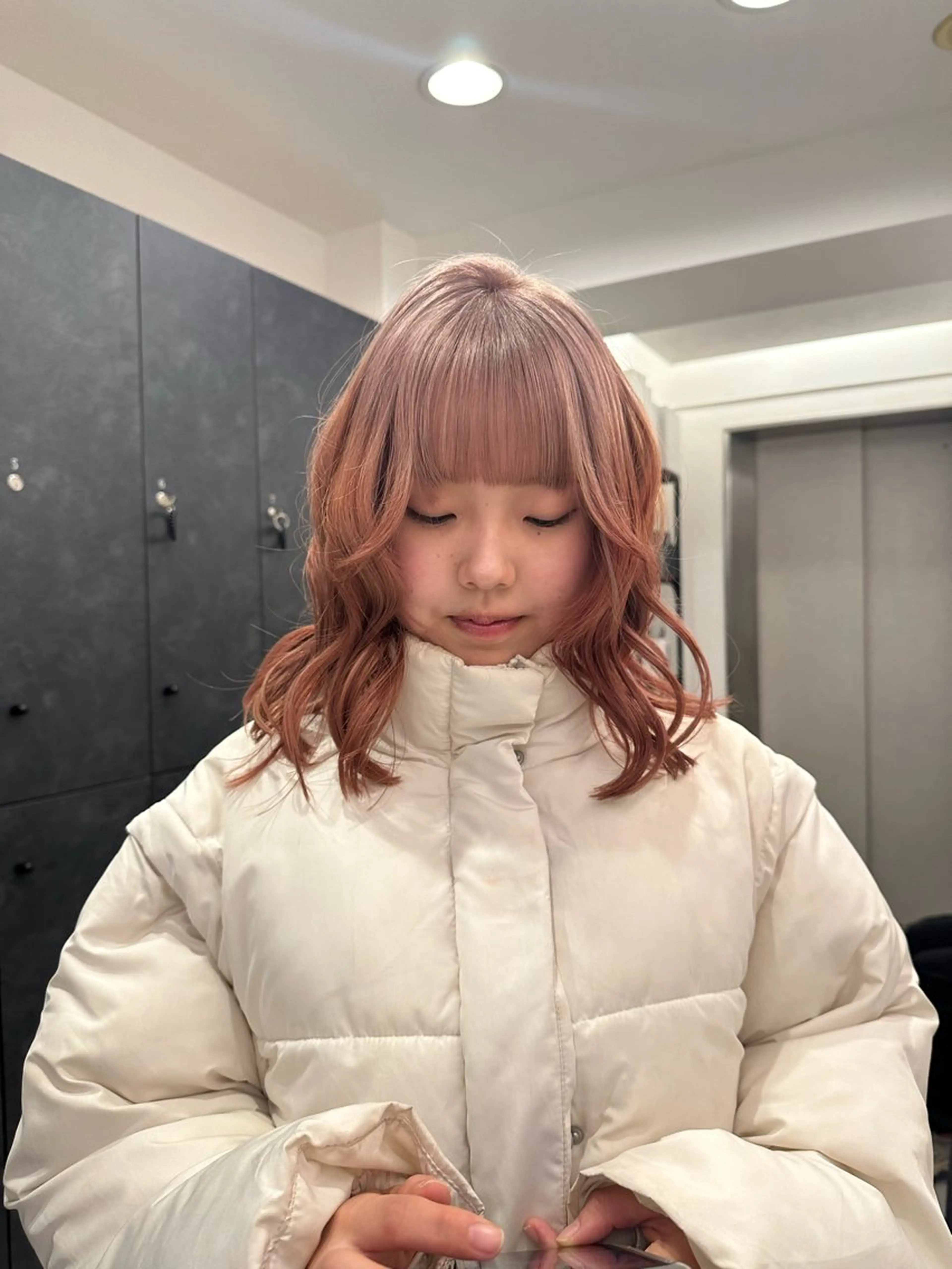 ミディアム カラー カット ヘアカラー トリートメント 銀座 / シマムラミホのヘアスタイル