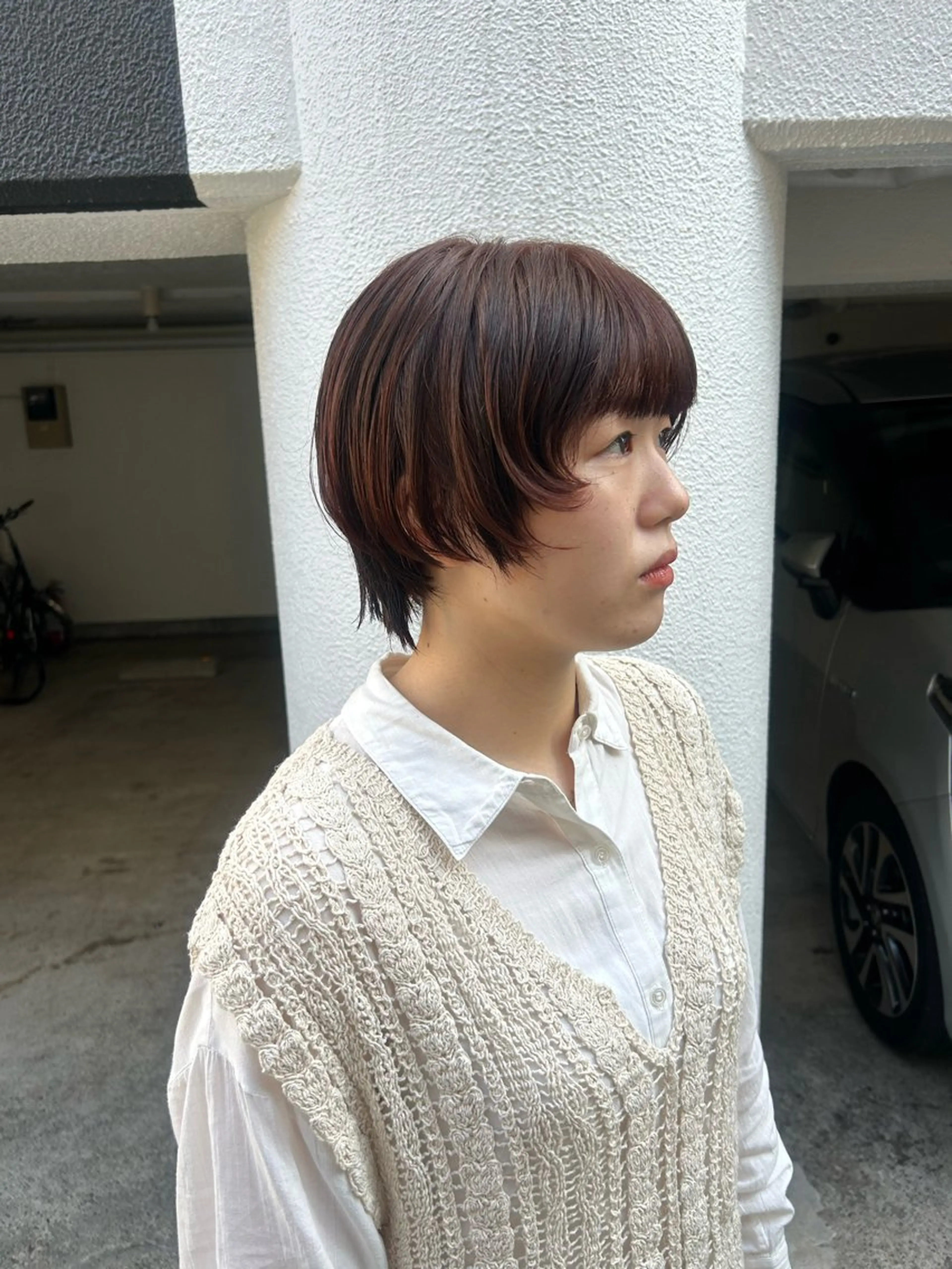 ショート カット ヘアカラー 似合わせhair 〻 mikiのヘアスタイル