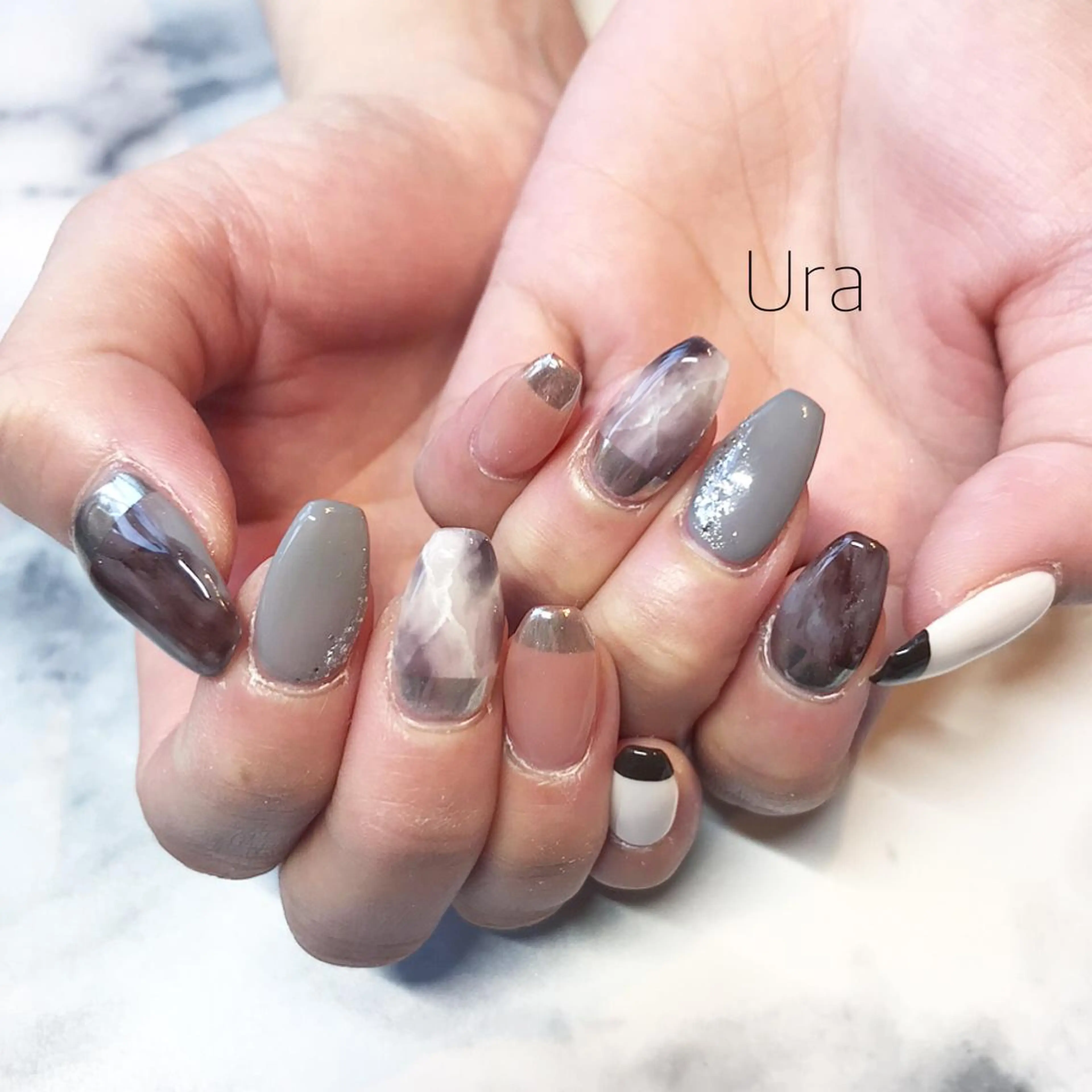 ネイル ハンドネイル UrakoNail 《nail》のネイルデザイン