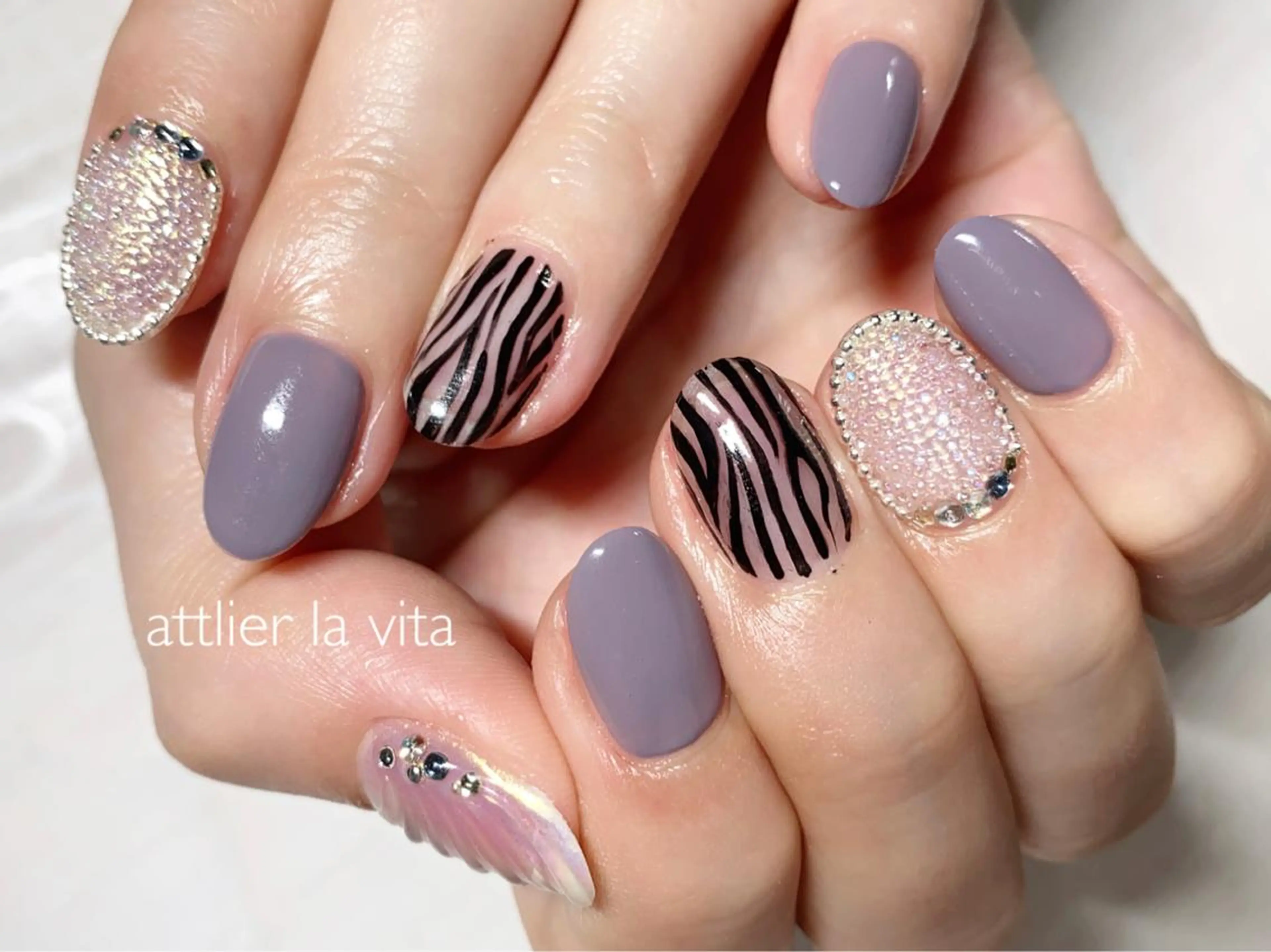 ネイル ハンドネイル atelier la vita所属・lavita. mimuraのネイルデザイン