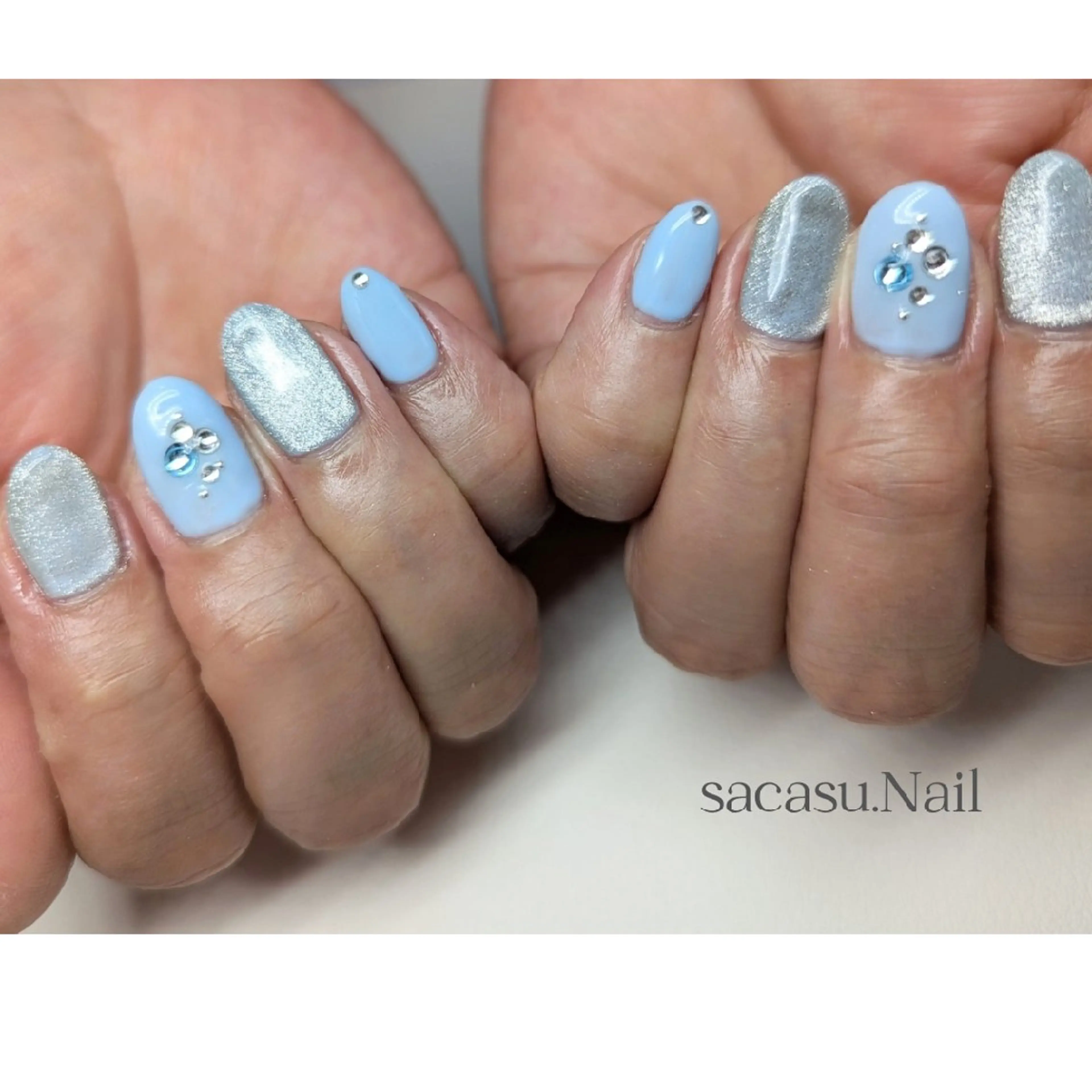 ネイル マグネットネイル sacasu. Nailのネイルデザイン