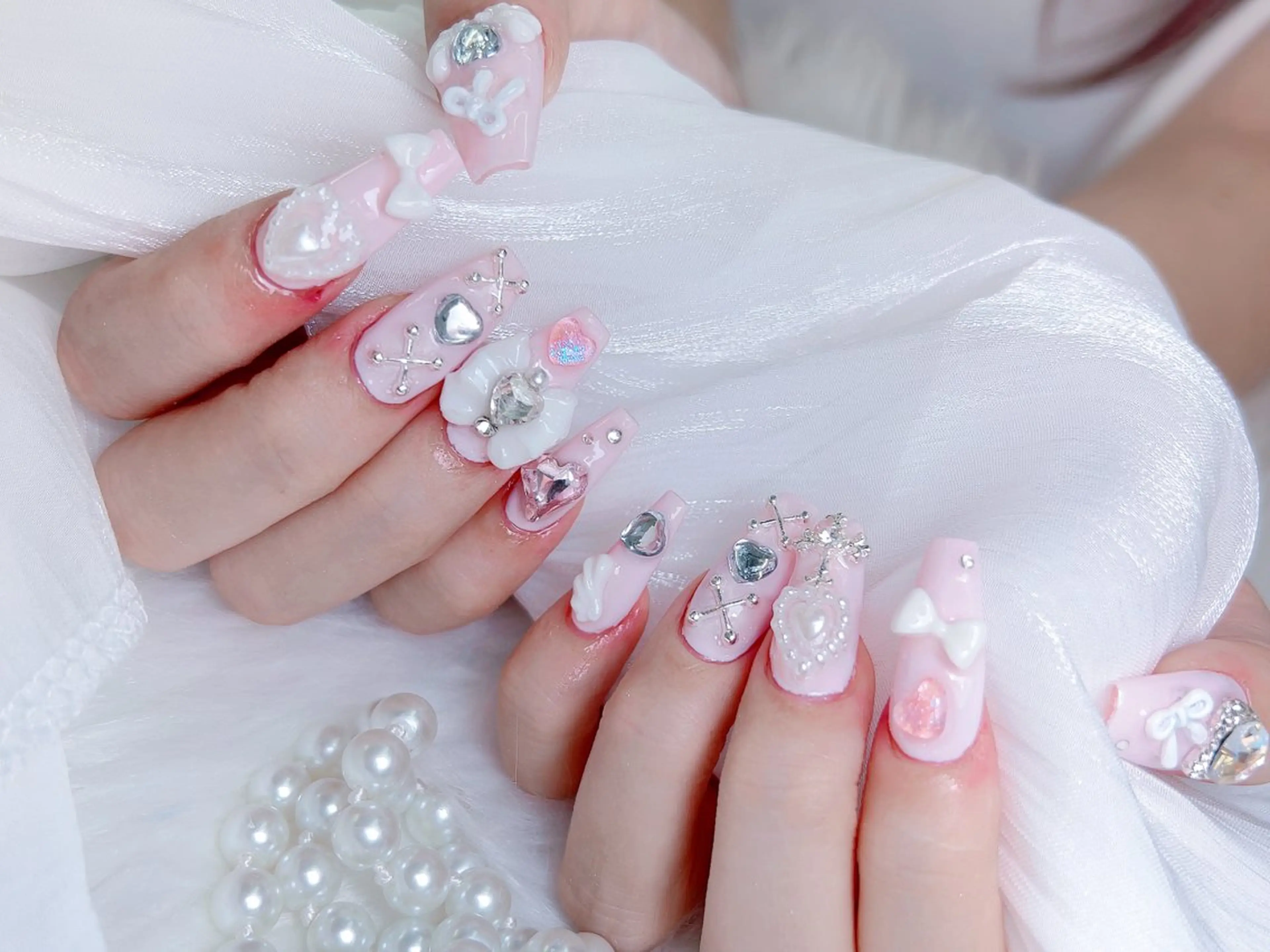 ネイル M🌷nail 長さだし専門店のネイルデザイン