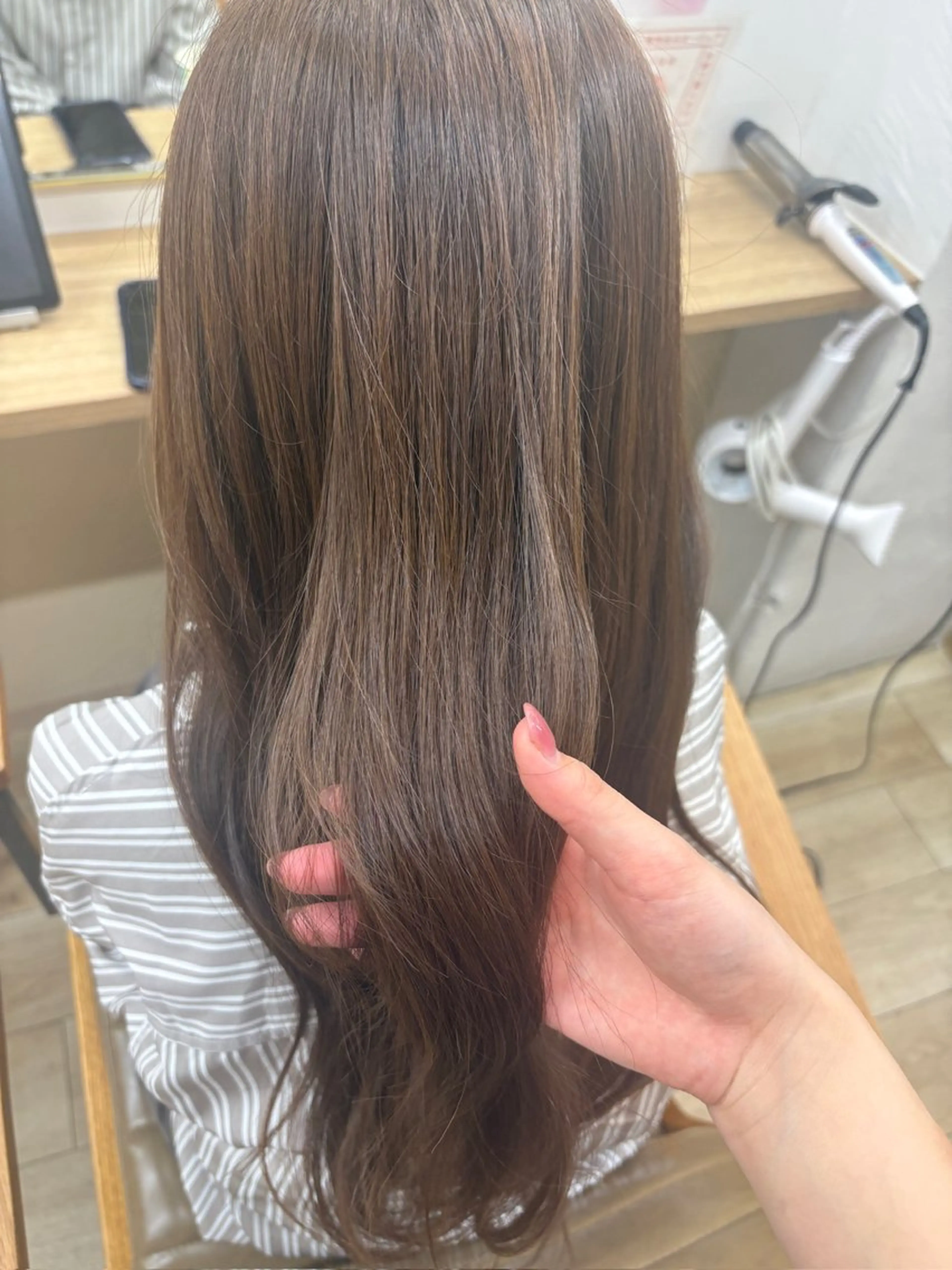 カラー ベージュカラー a. ririのヘアスタイル